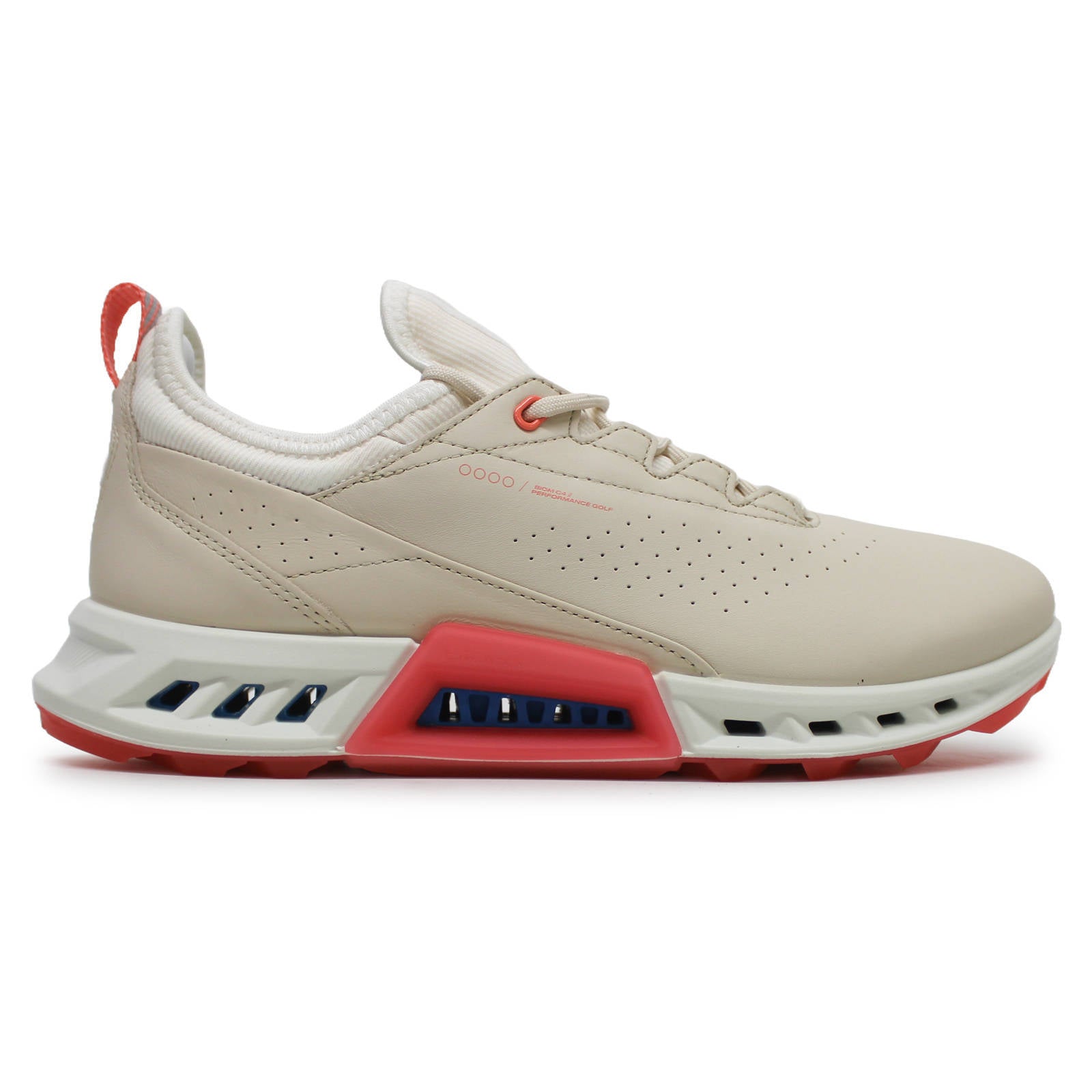 Ecco Golf Biom C4 Leather Textile Womens Trainers#color_limestone