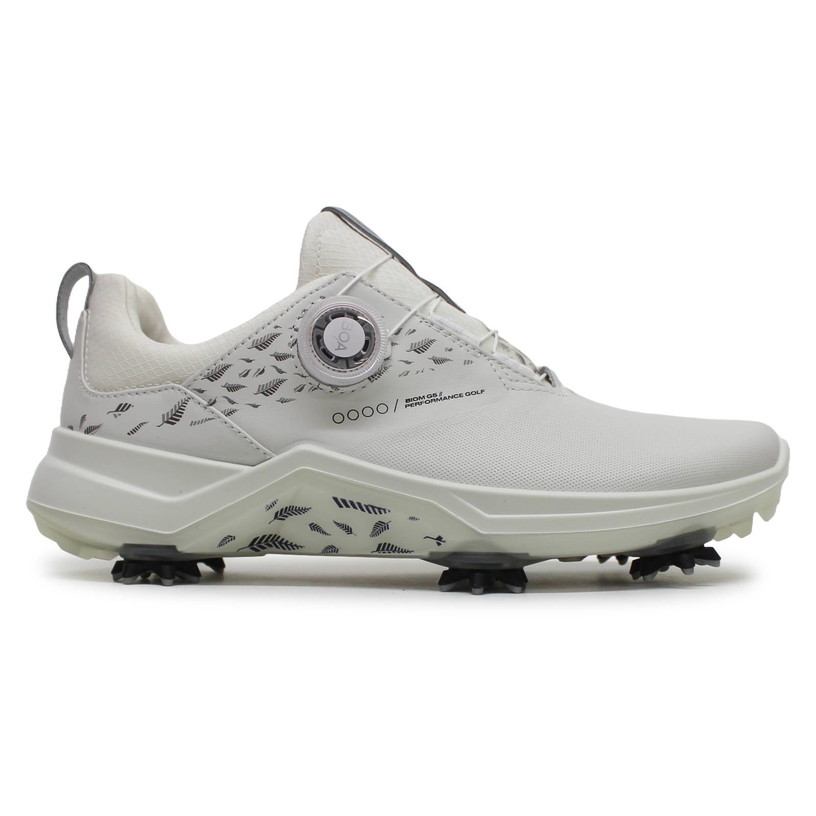 Ecco Golf Biom G5 152523 Leather Textile Womens Trainers#color_white