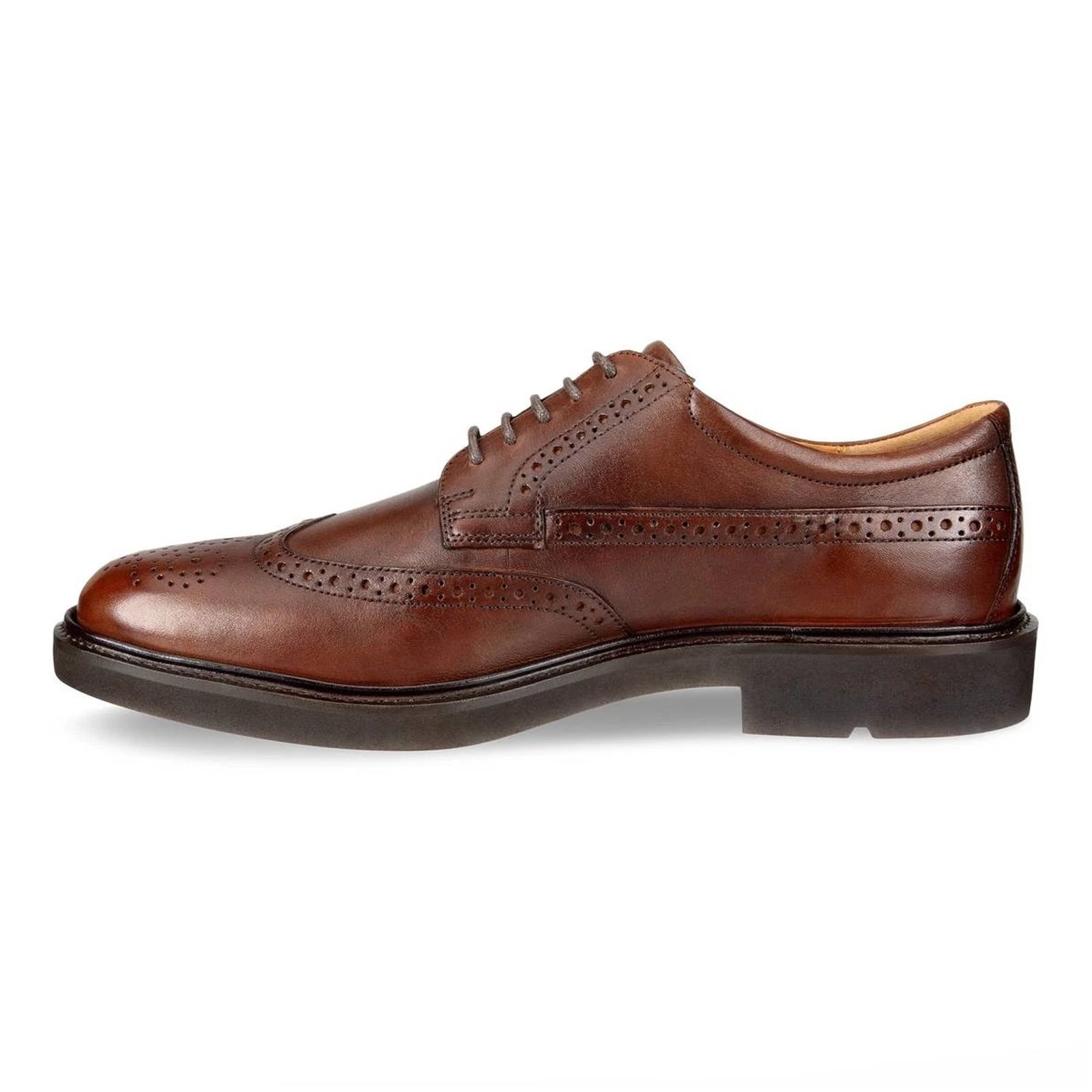 Ecco Metropole London 525614 Full Grain Leather Mens Shoes#color_cognac