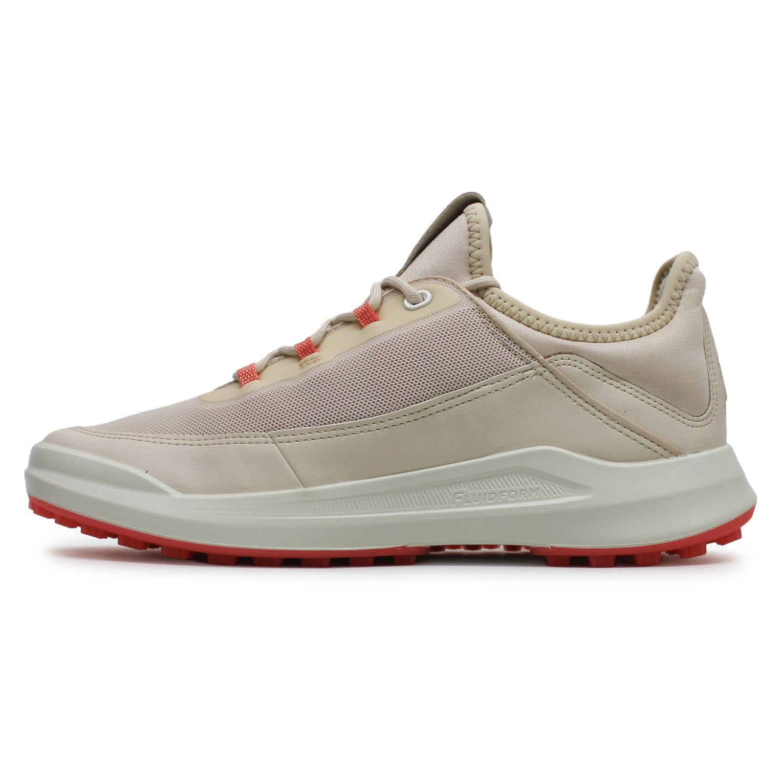 Ecco Golf Core Textile Synthetic Womens Trainers#color_limestone