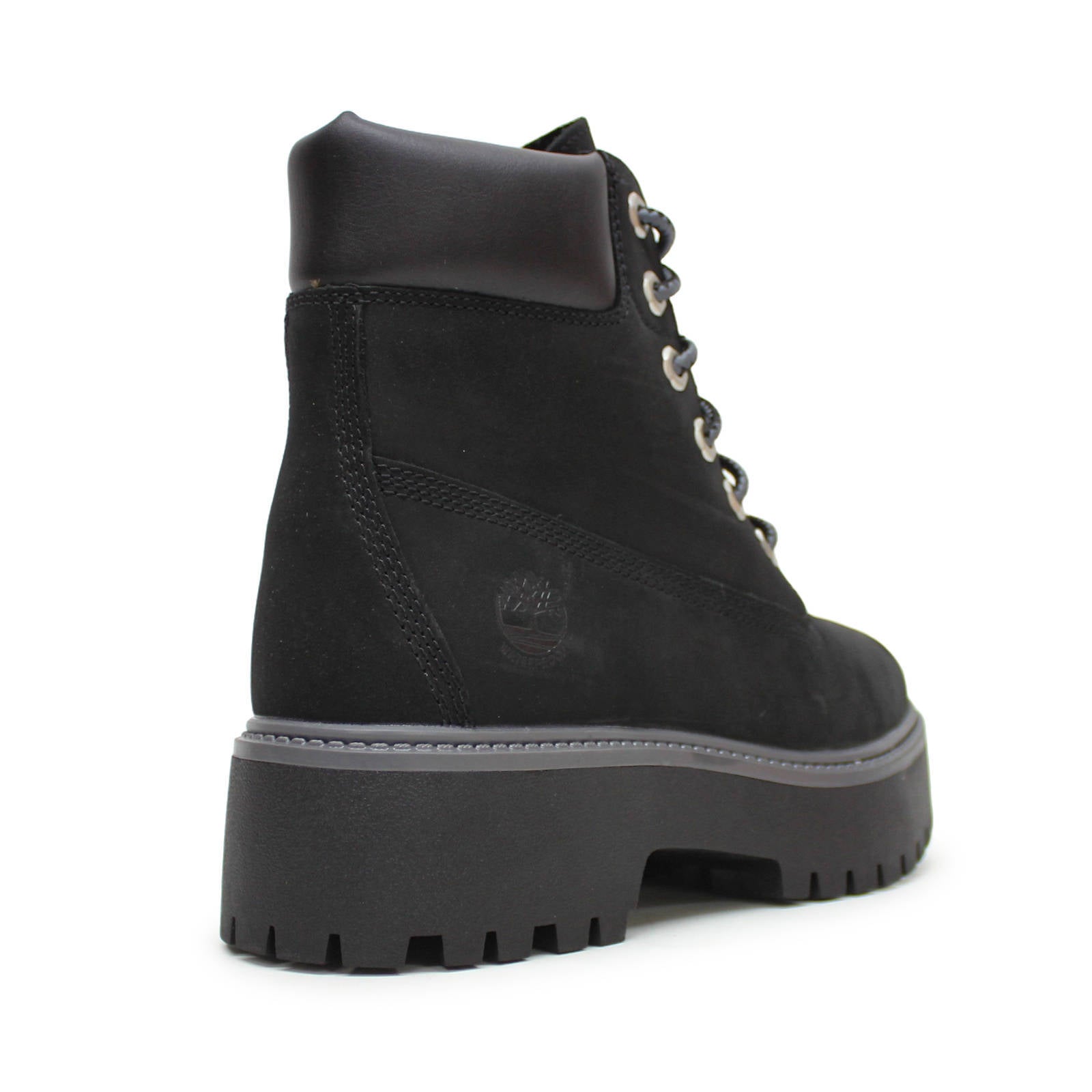 Timberland Stone Street Leather Womens Boots#color_jet black