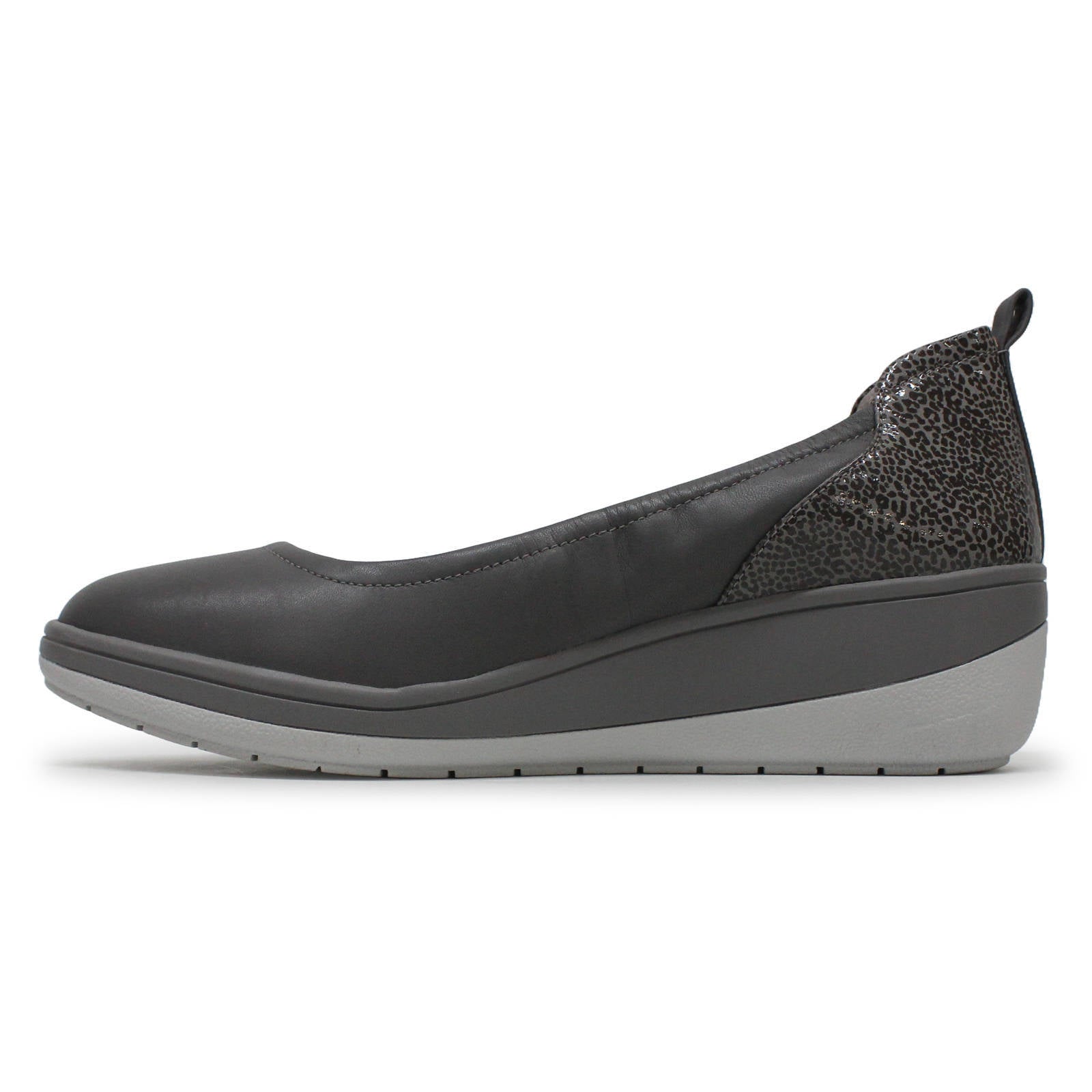 Vionic Jacey Leather Womens Shoes#color_charcoal