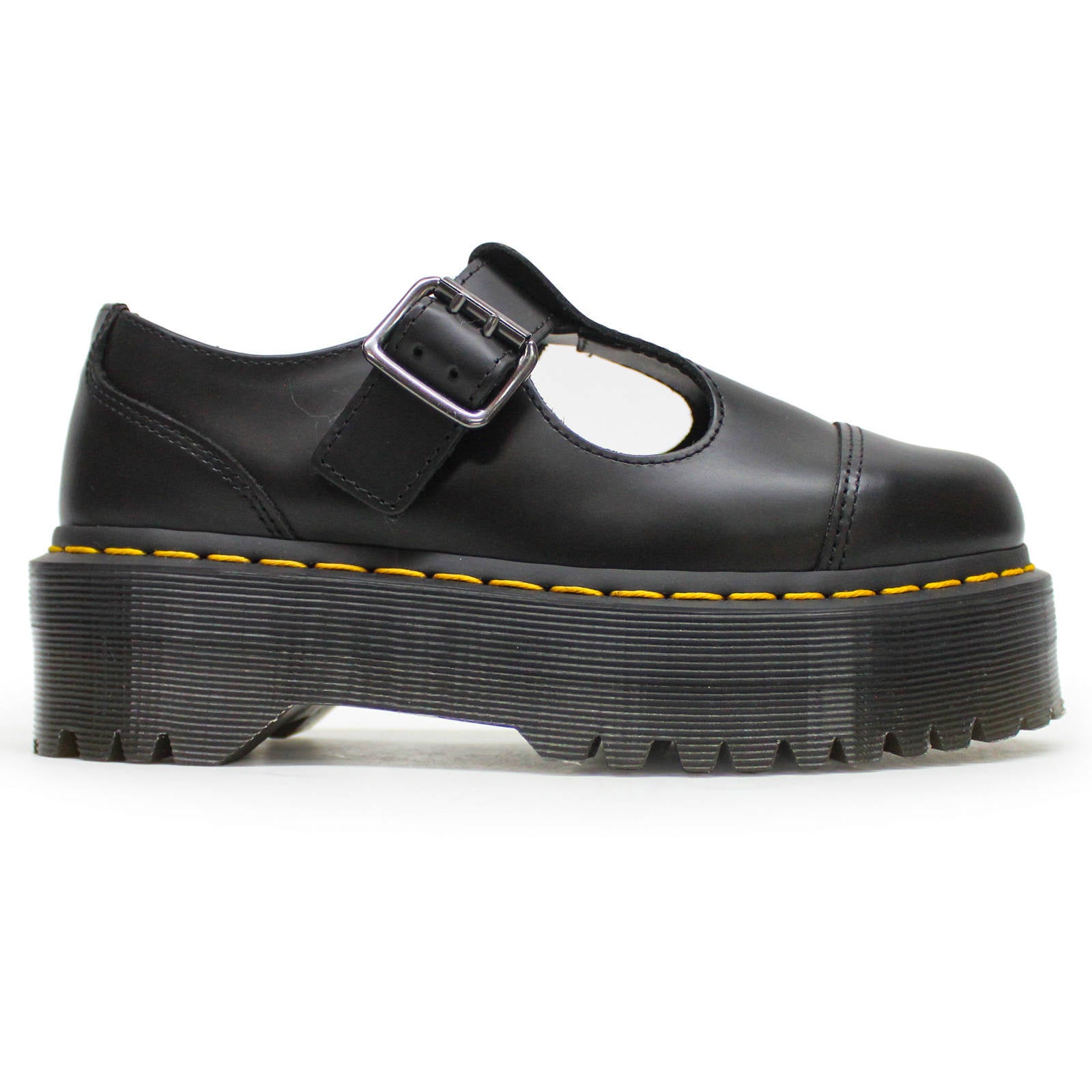 Dr. Martens Bethan Polished Smooth leather Womens Shoes#color_black