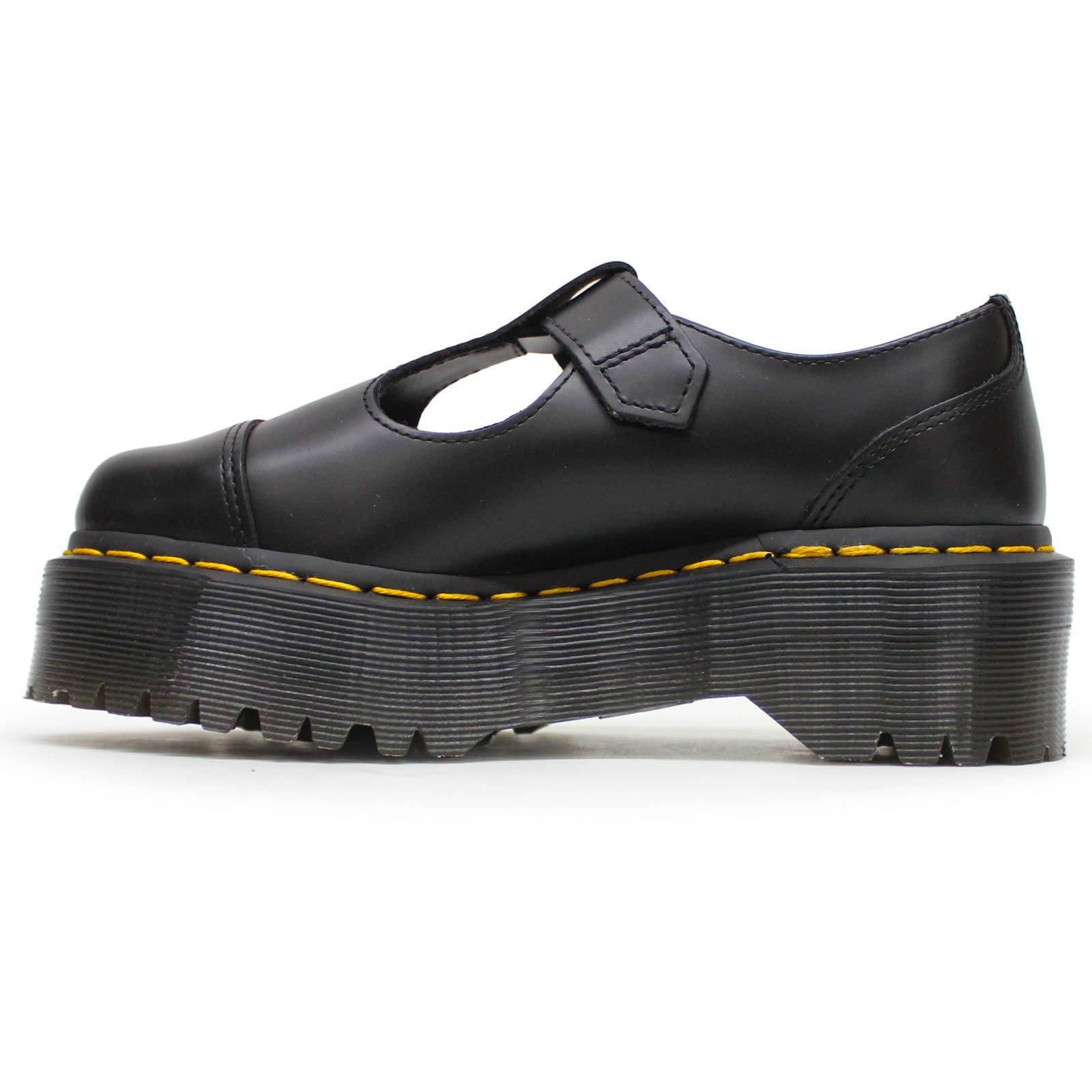 Dr. Martens Bethan Polished Smooth leather Womens Shoes#color_black