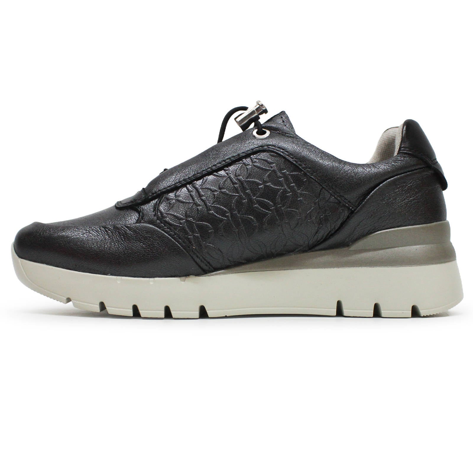 Pikolinos Asturias Leather Womens Trainers#color_calcita