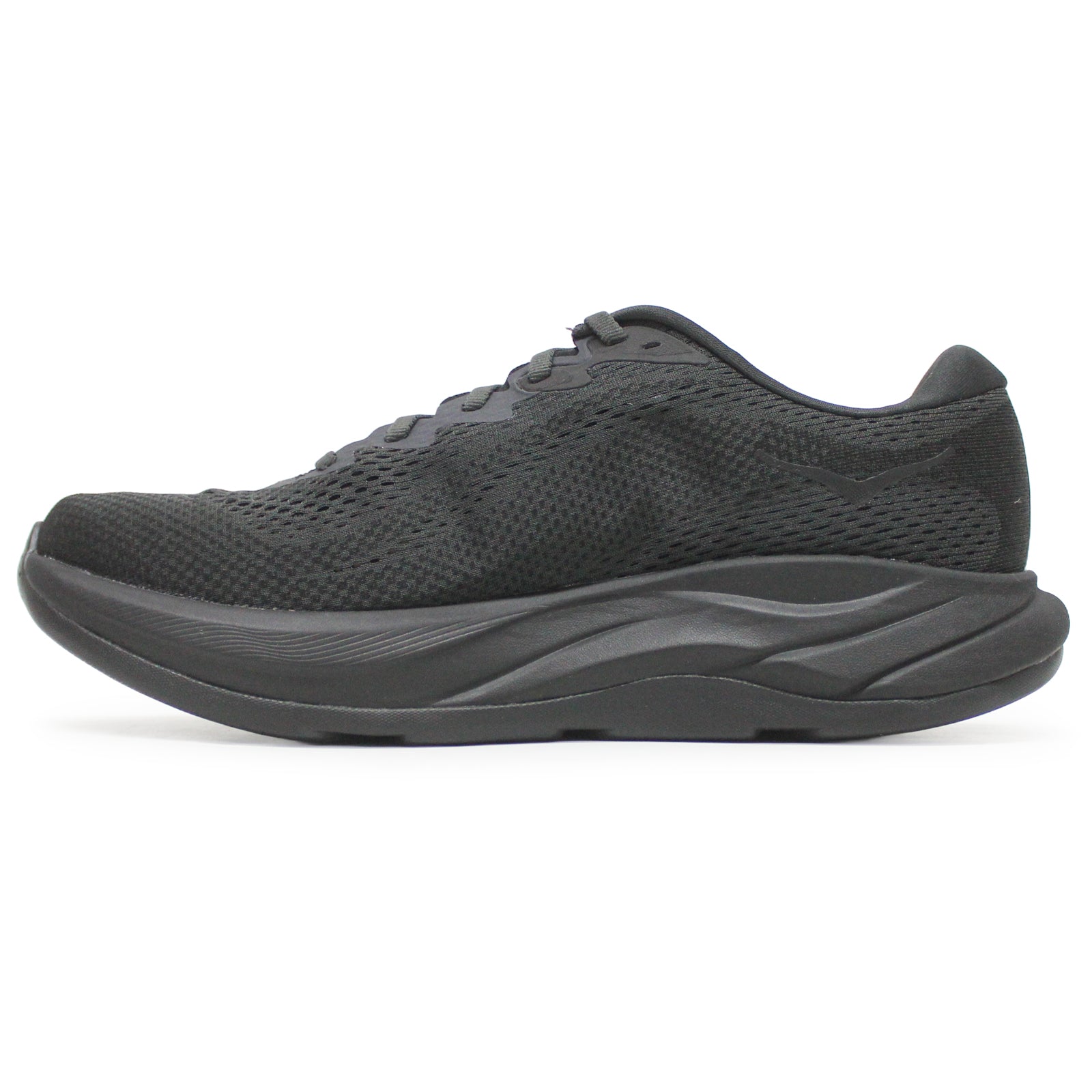 Hoka Rincon 4 Synthetic Textile Men's Running Shoes#color_black black