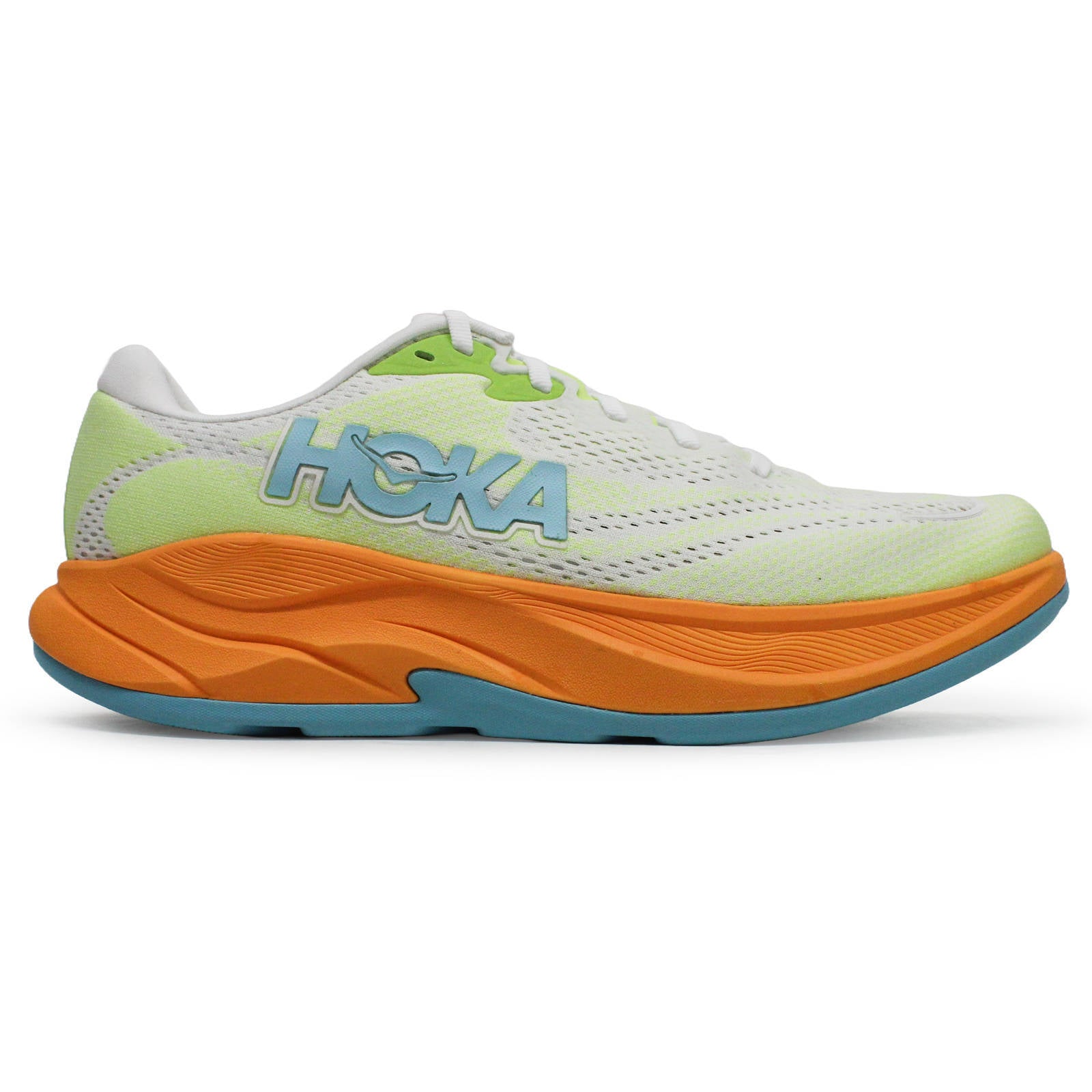 Hoka Rincon 4 Synthetic Textile Men's Running Shoes#color_frost lettuce