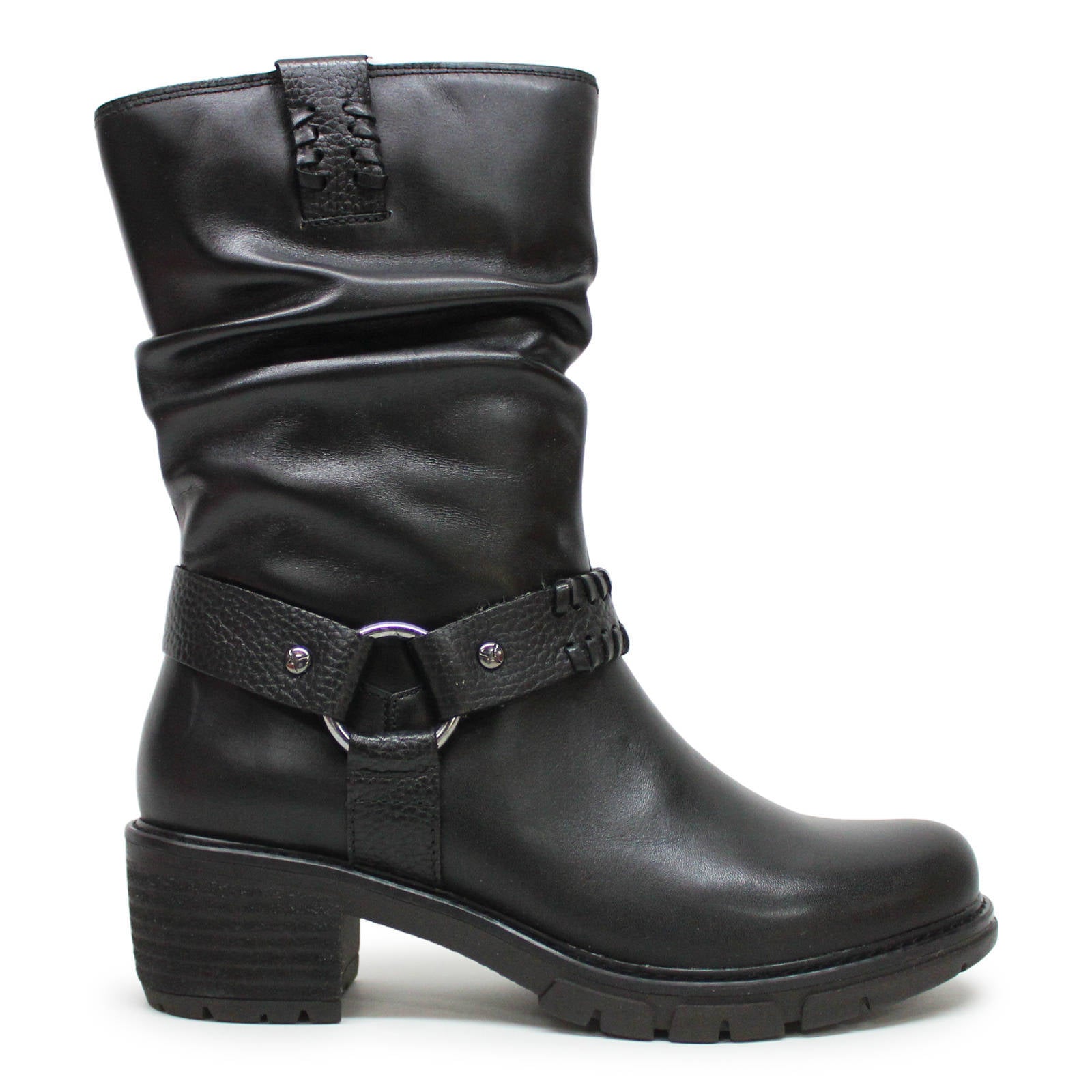 Pikolinos San Sebastia W1T-9590 Leather Womens Boots#color_black