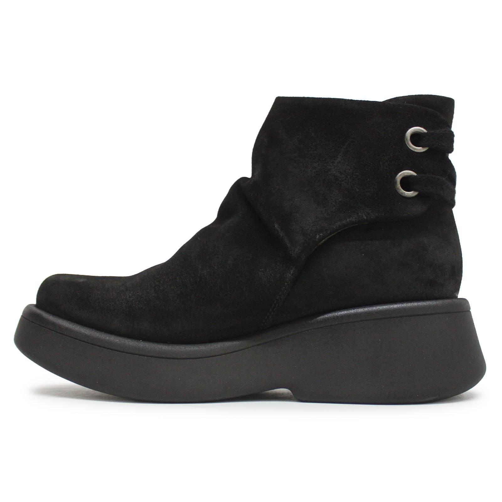 Fly London MEBS189FLY Oil Suede Womens Boots#color_black