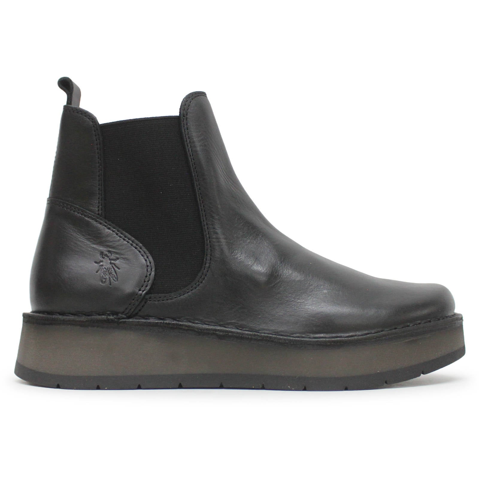 Fly London RAWI131FLY Rug Leather Womens Boots#color_black