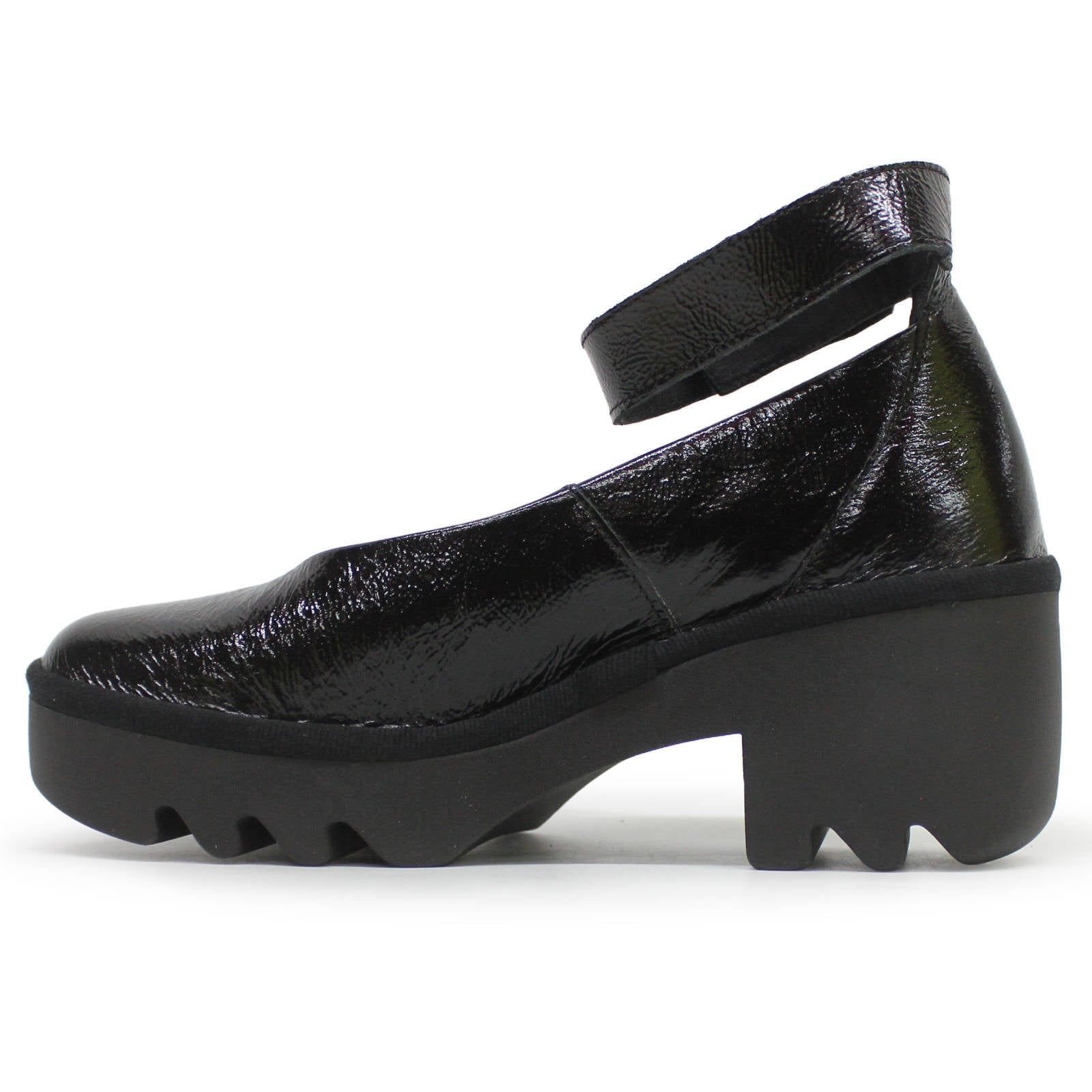 Fly London TIRY497FLY Nappa Leather Womens Shoes#color_black