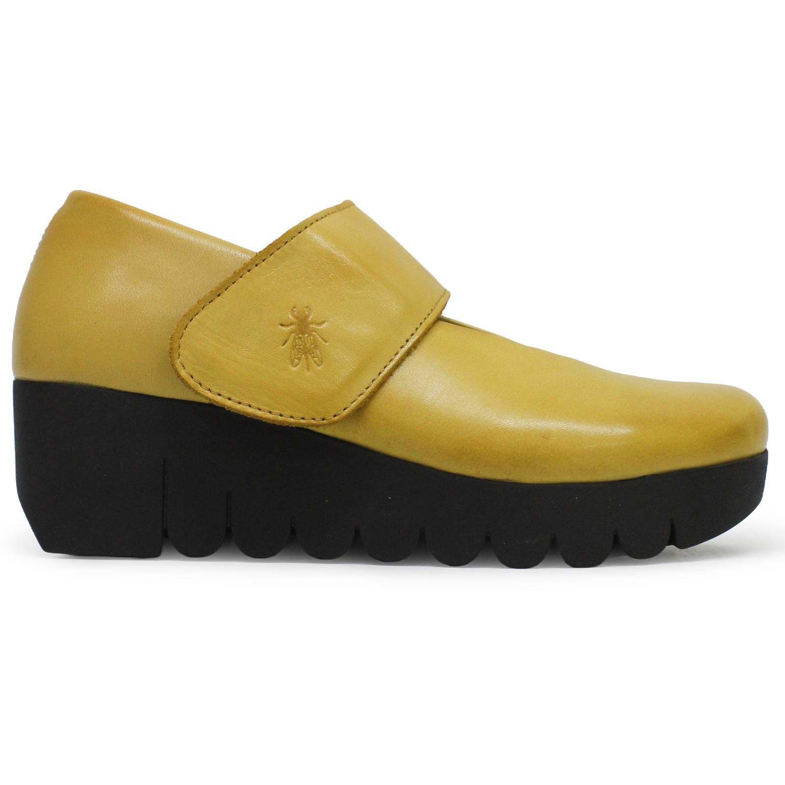 Fly London VARI188FLY Burn Leather Womens Shoes#color_mustard