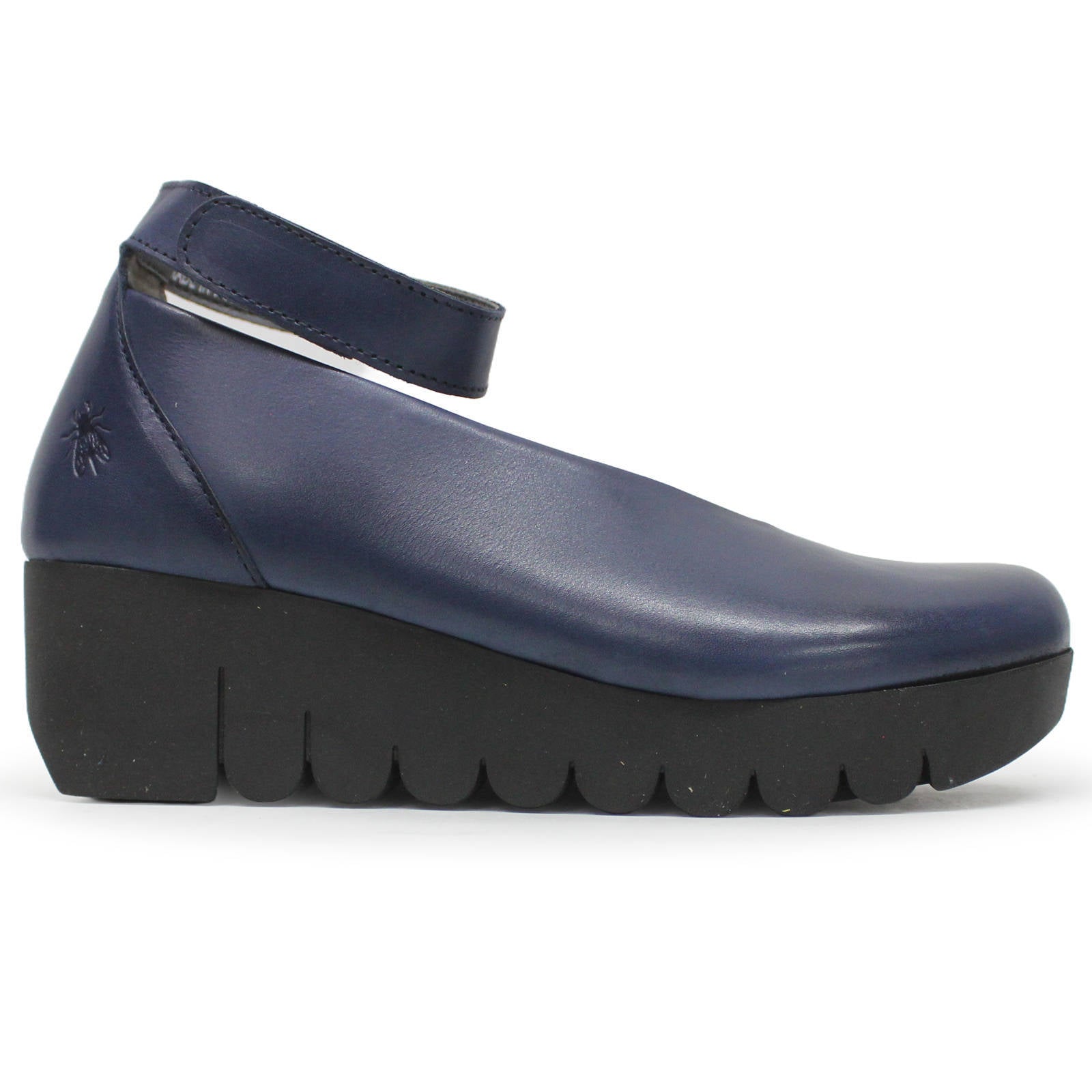 Fly London VILY161FLY Burn Leather Womens Shoes#color_navy