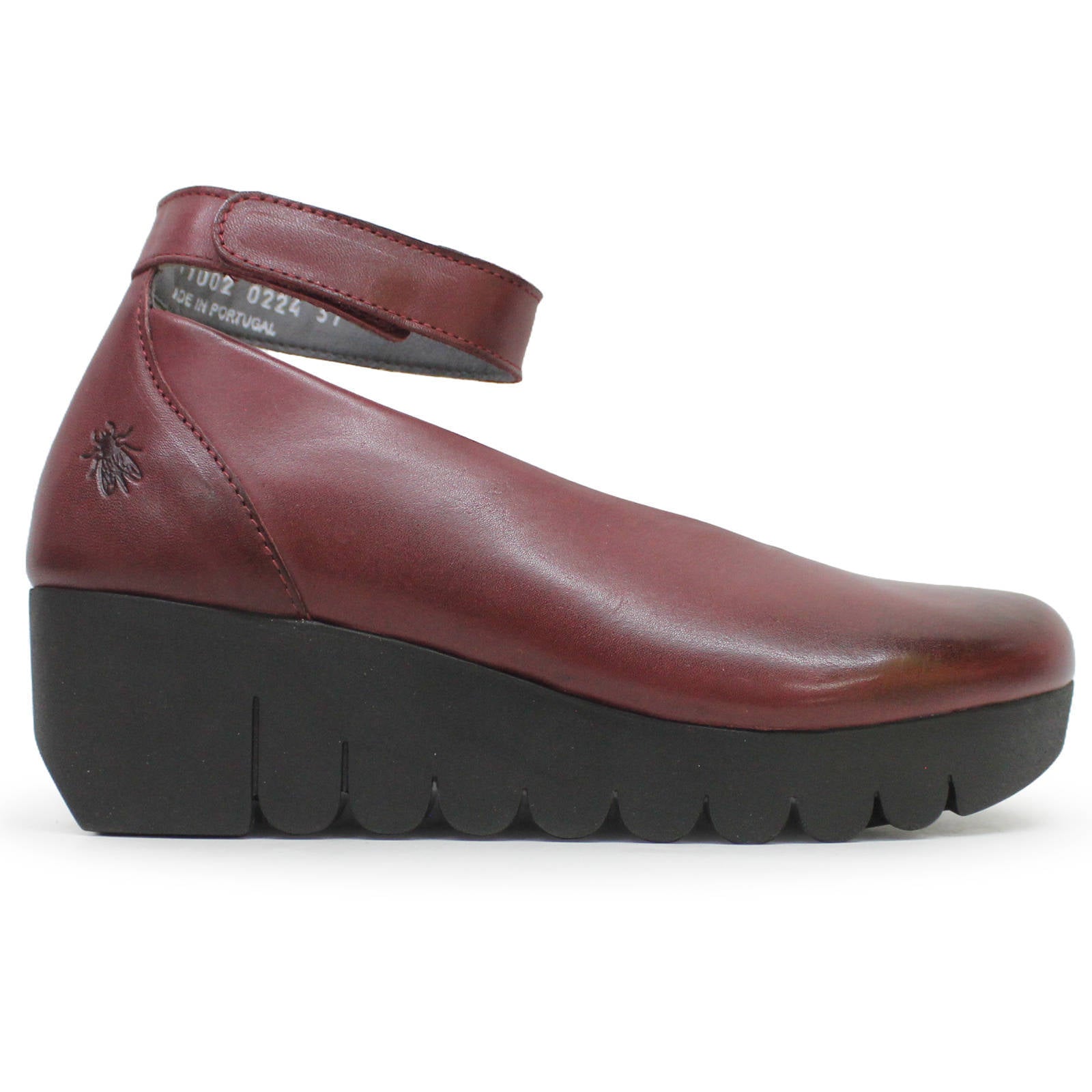 Fly London VILY161FLY Burn Leather Womens Shoes#color_burgundy