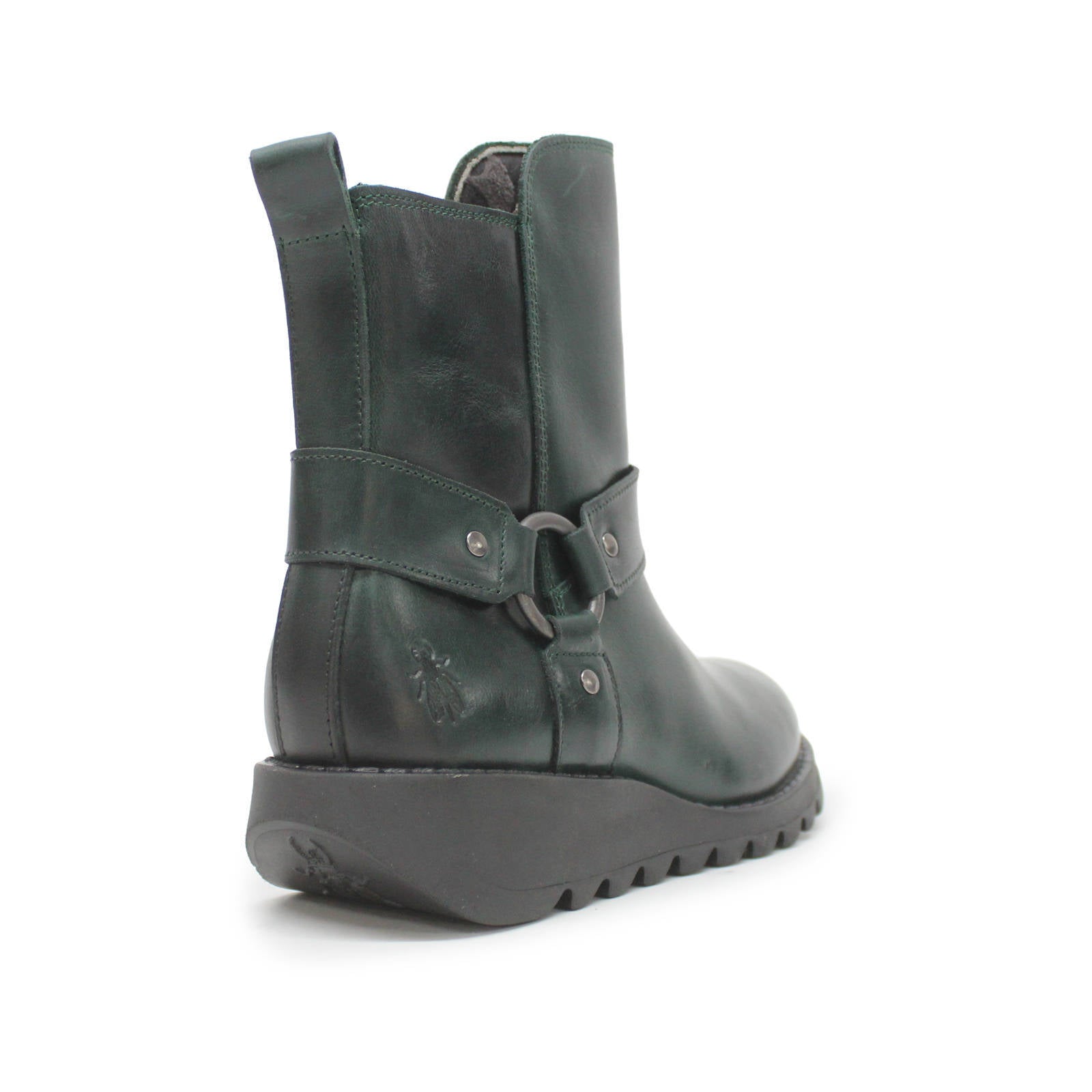 Fly London SOCH136FLY Rug Leather Womens Boots#color_petrol