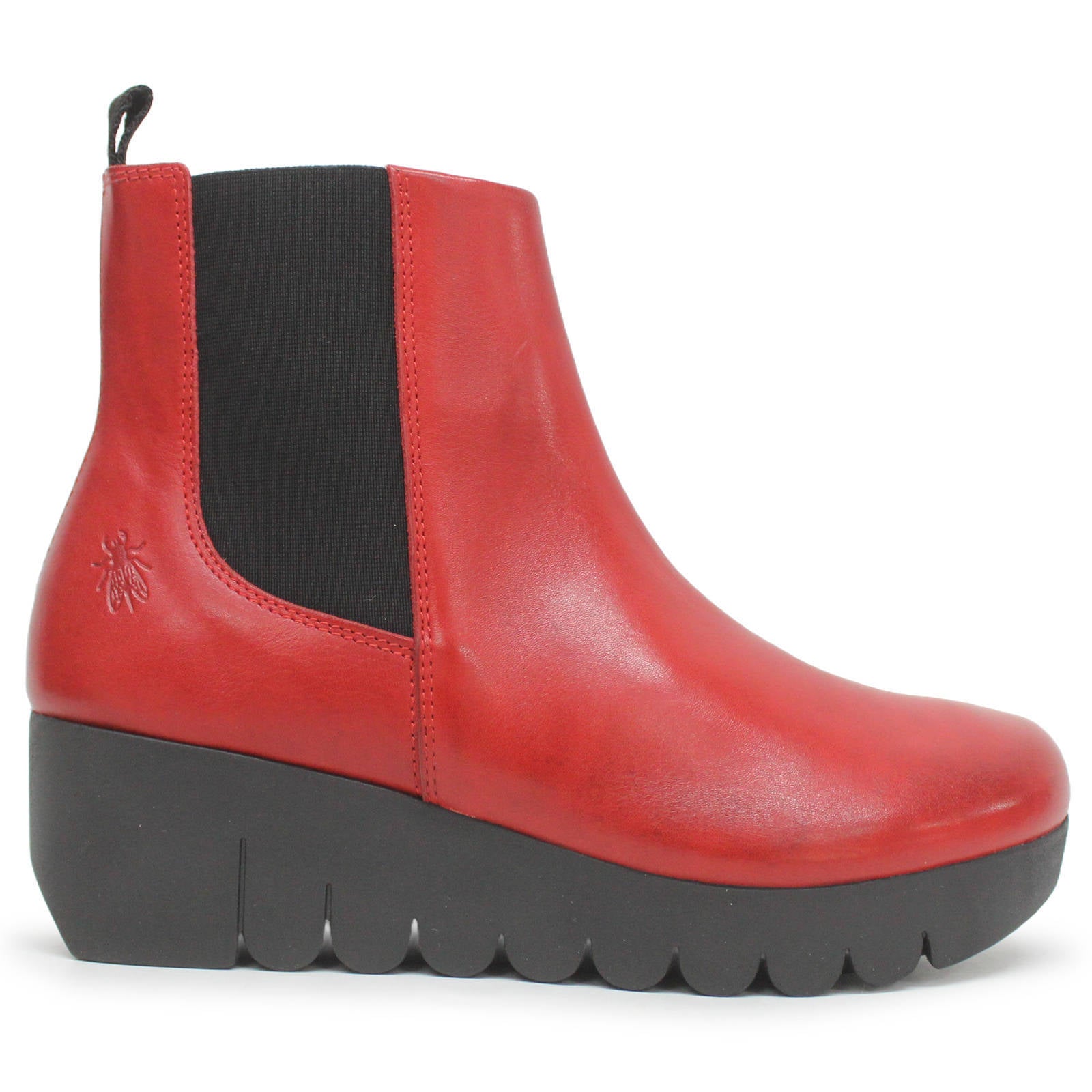 Fly London VAZE177FLY Burn Leather Womens Boots#color_red