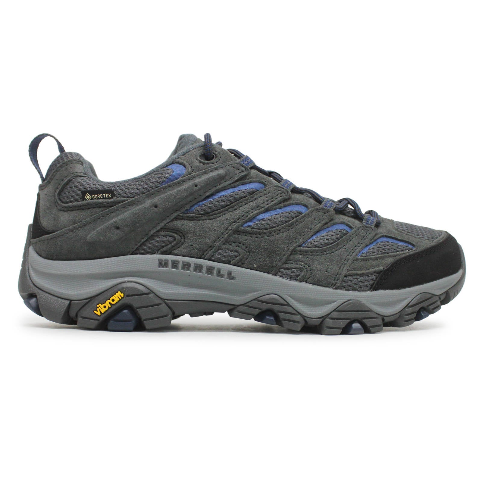 Merrell Moab 3 GTX Leather Textile Mens Shoes#color_granite poseidon