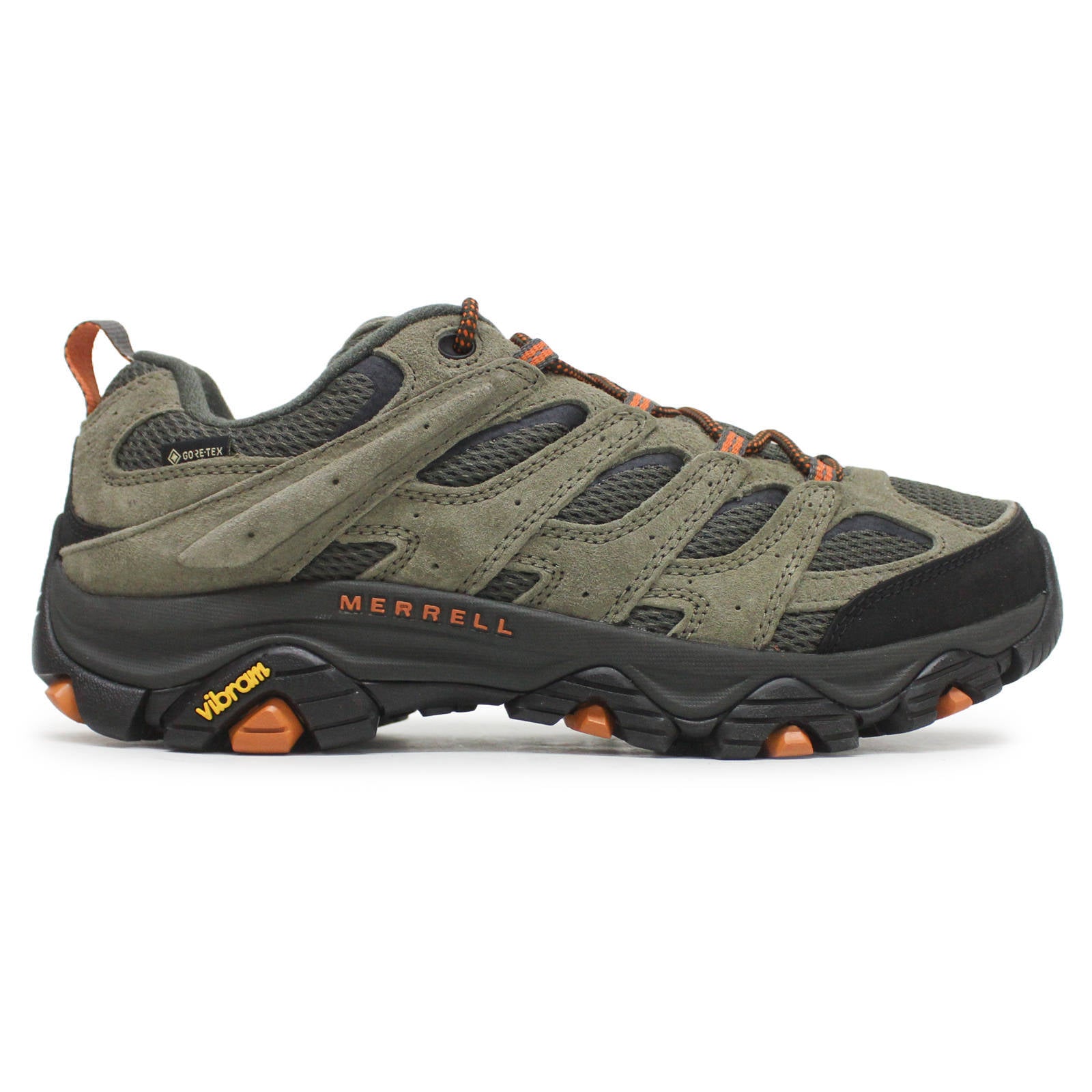 Merrell Moab 3 GTX Leather Textile Mens Shoes#color_olive