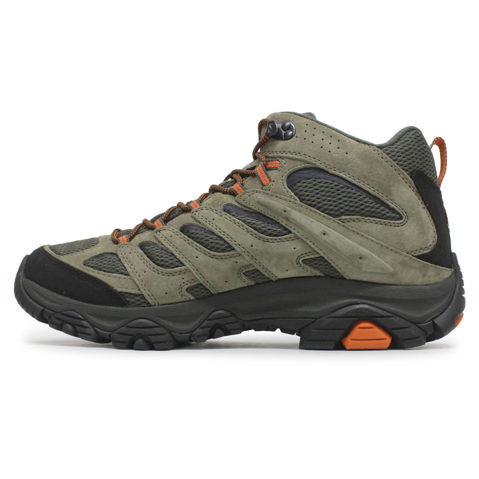 Merrell Moab 3 Mid GTX Leather Textile Mens Boots#color_olive