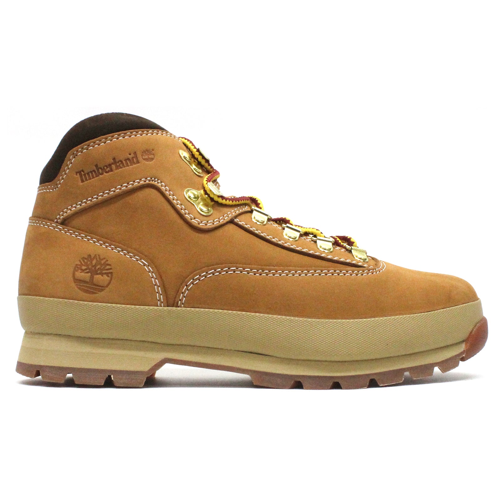 Timberland Euro Hiker Mid Nubuck Mens Boots#color_wheat