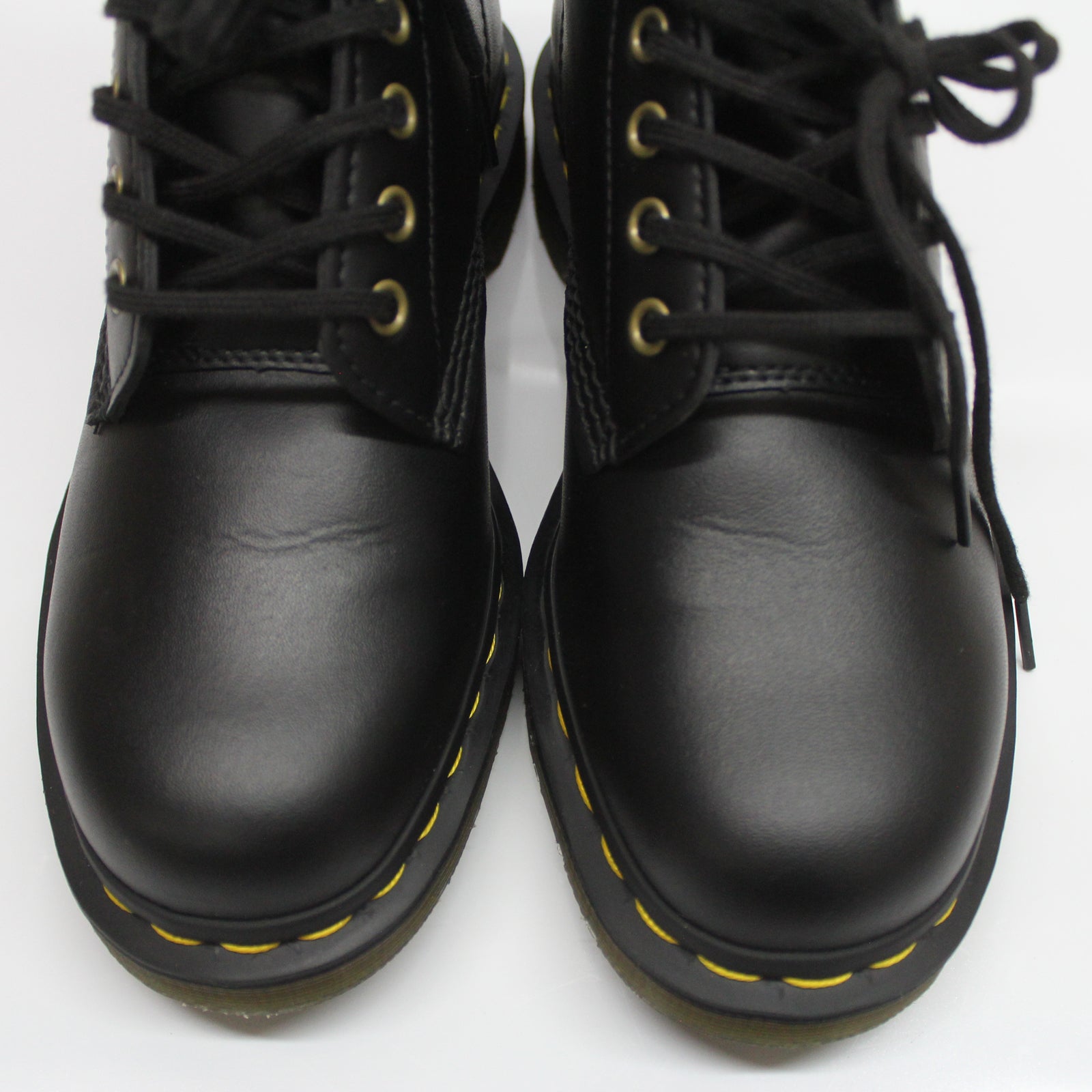 Dr. Martens Vegan 1460 Felix Rub Off 8 Eyelets 14045001 Unisex Boots - Black - 6.5#color_black