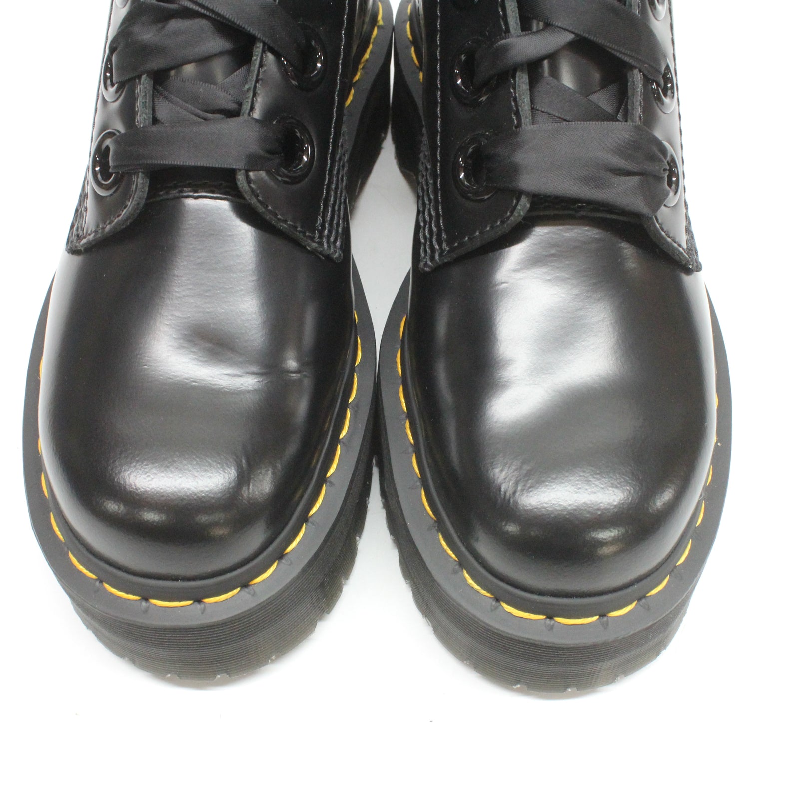 Dr. Martens Molly 24861001 Buttero Leather Womens Boots - Black - 6#color_black