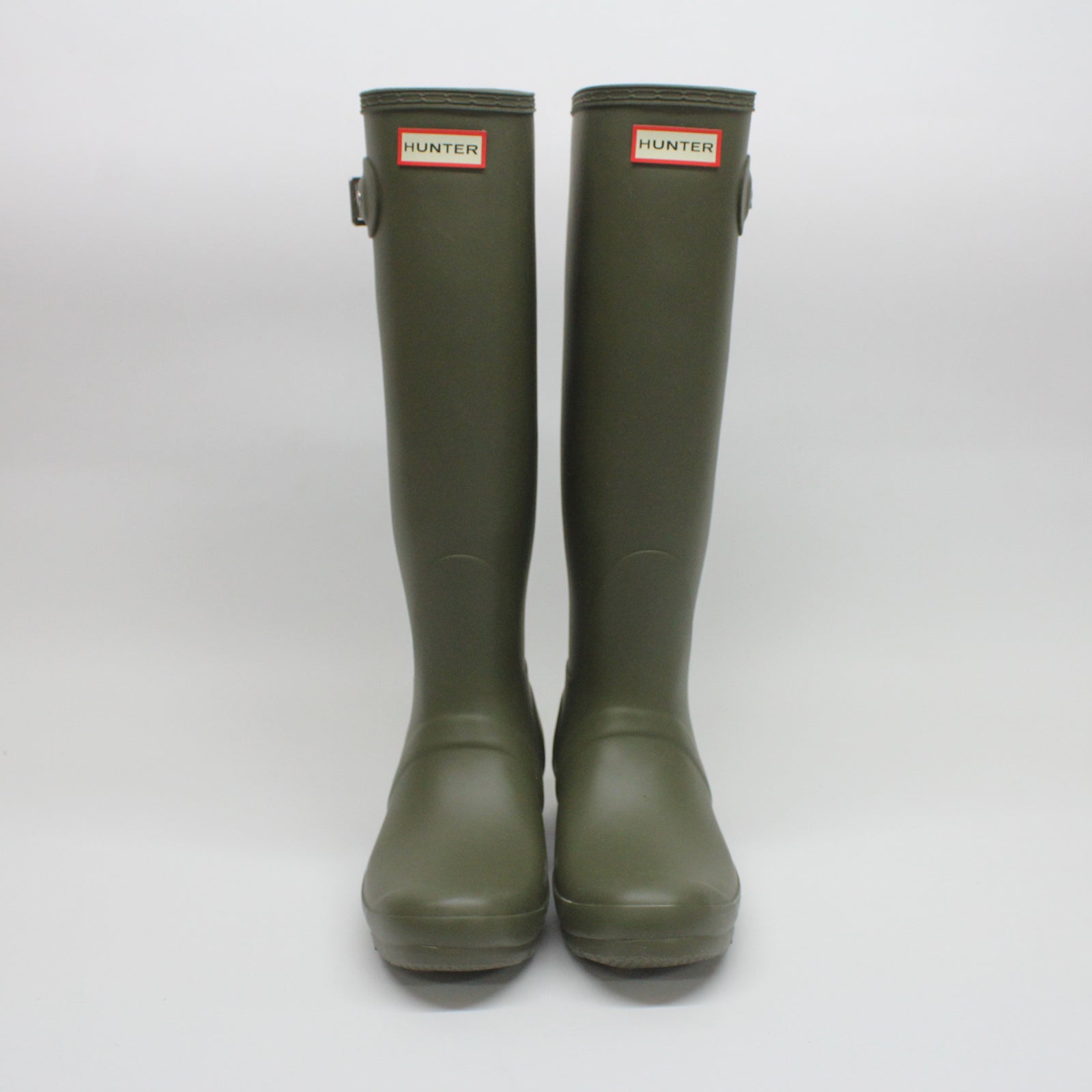 Hunter Original Tall WFT1000RMA-OVL Rubber Womens Boots - Olive Leaf - 39#color_olive leaf