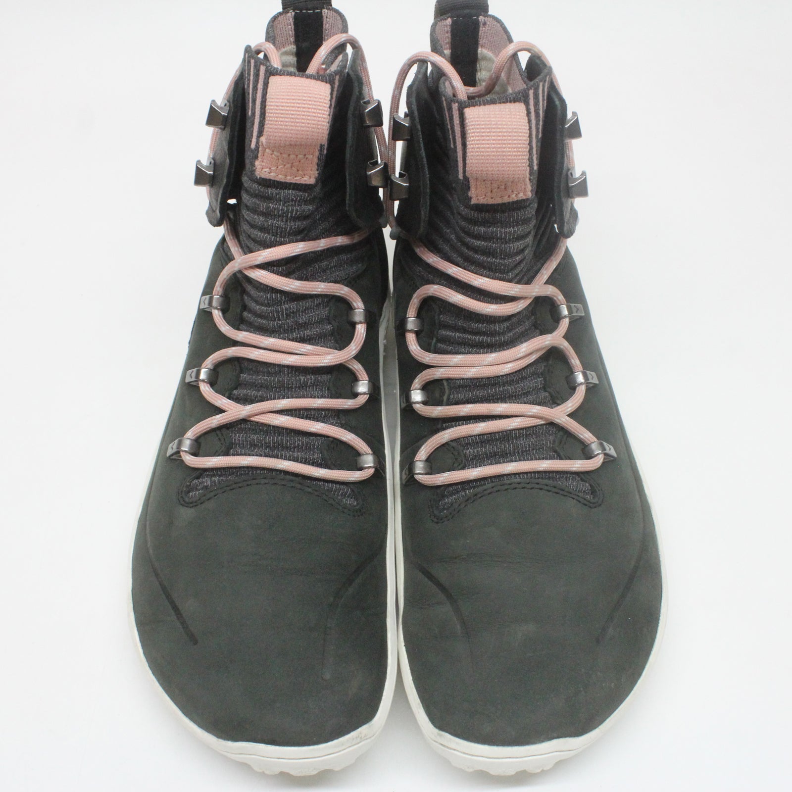 Vivobarefoot Tracker Decon FG2 209164-09 Leather Womens Boots - Obsidian Misty Rose - 40#color_obsidian misty rose