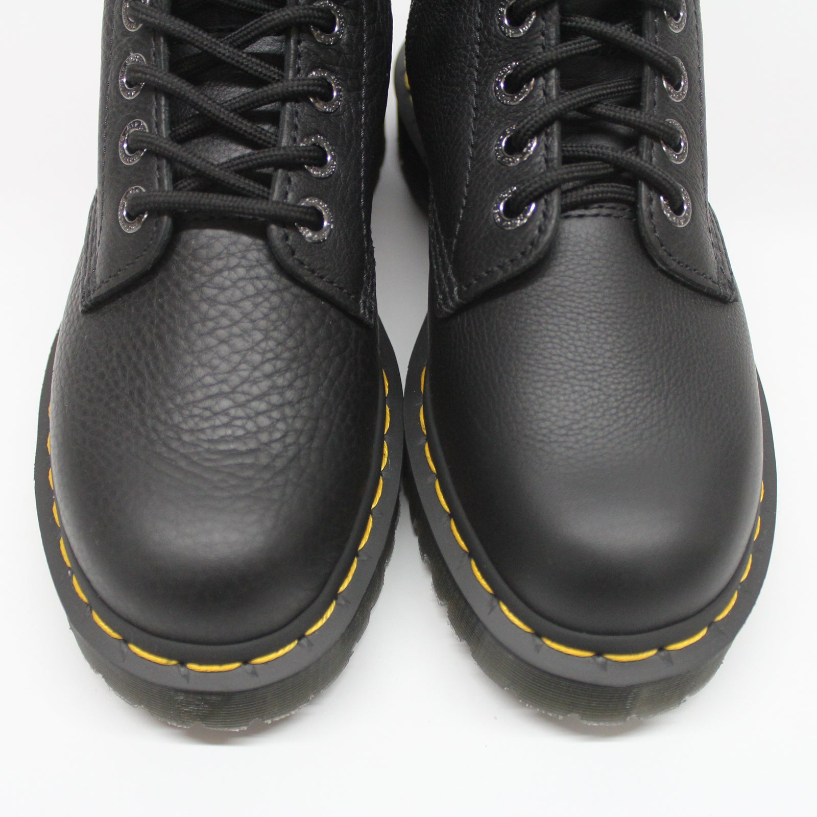 Dr. Martens 1B60 Bex 27016001 Pisa Leather Womens Boots - Black - 5#color_black