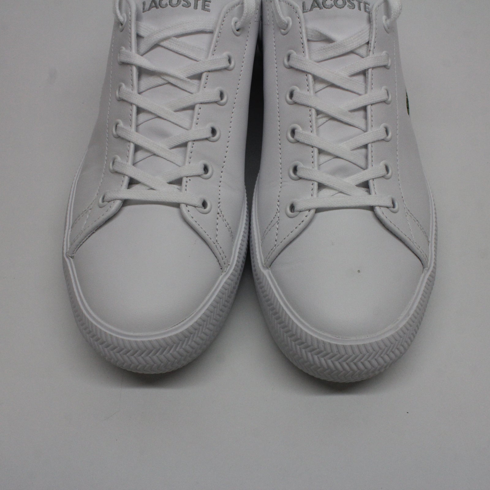 Lacoste Gripshot BL 7-41CFA002021G Leather Synthetic Womens Trainers - White White - 40#color_white white