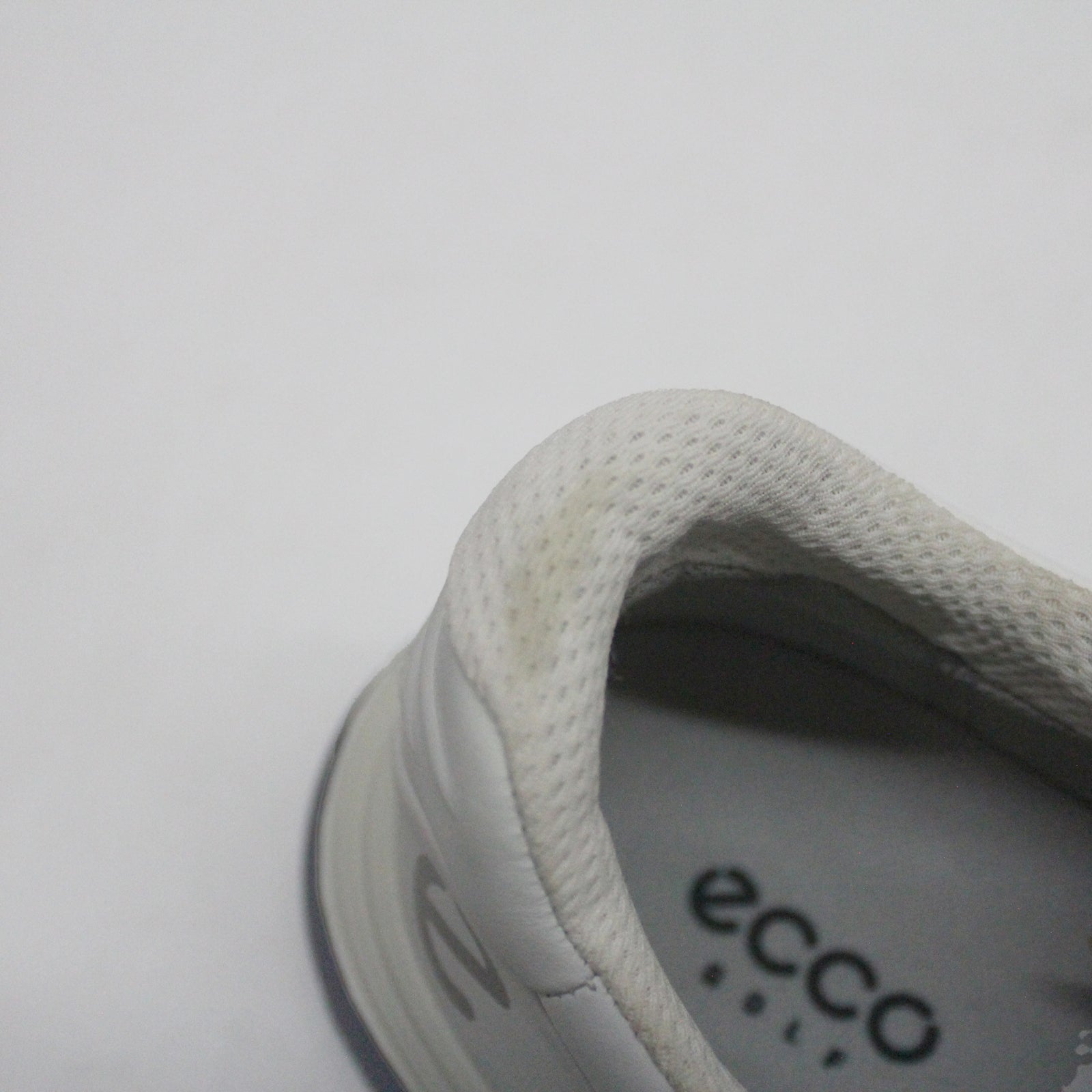 Ecco Golf LT1 132264-11007 Leather Mens Trainers - White White - 45#color_white white