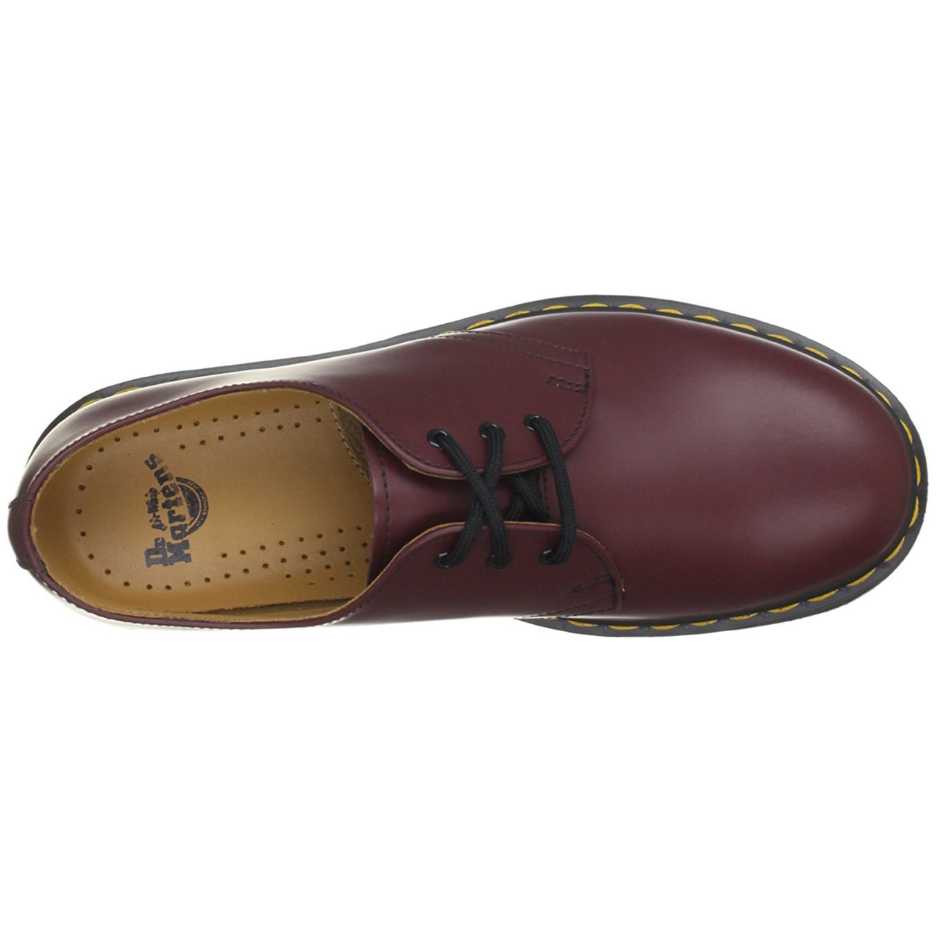 Dr. Martens 1461 Smooth Leather Unisex Oxford Shoes#color_cherry red