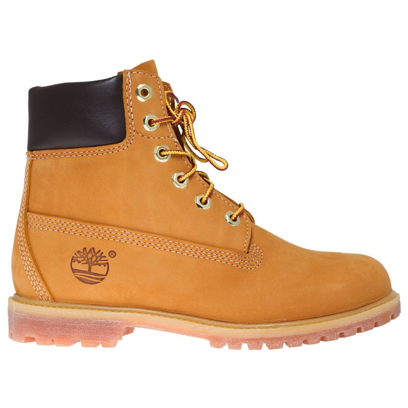 Timberland 6 Premium Wheat Womens Boots - 10361 W#color_wheat