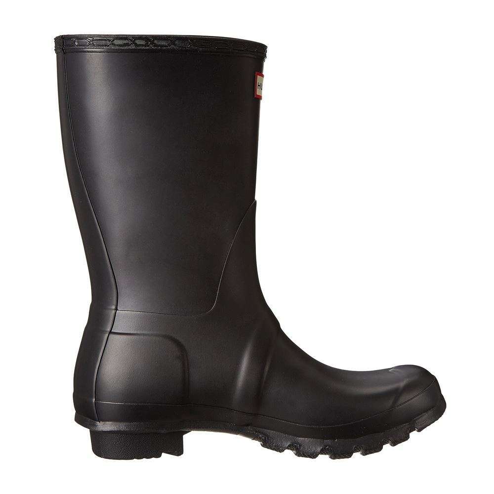 Hunter Original Rubber Women's Short Wellington Boots#color_black