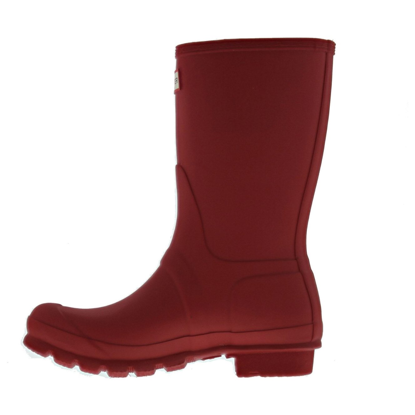 Hunter Original Rubber Women's Short Wellington Boots#color_red