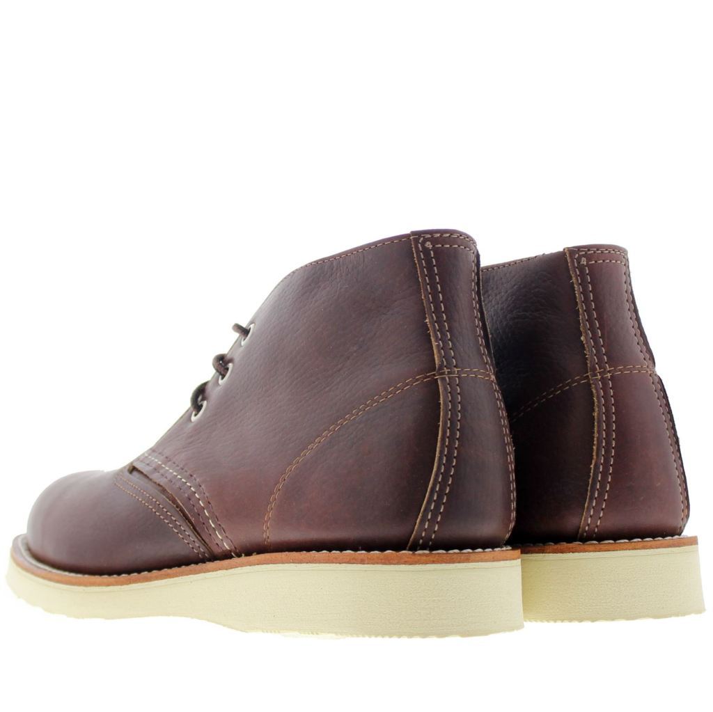 Red Wing 3141 Classic Men's Chukka Shoes#color_dark brown