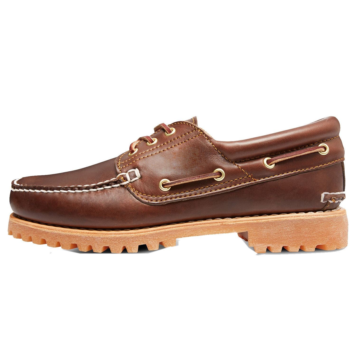 Timberland Heritage 3 Eye Classic Lug Brown Mens Shoes#color_brown