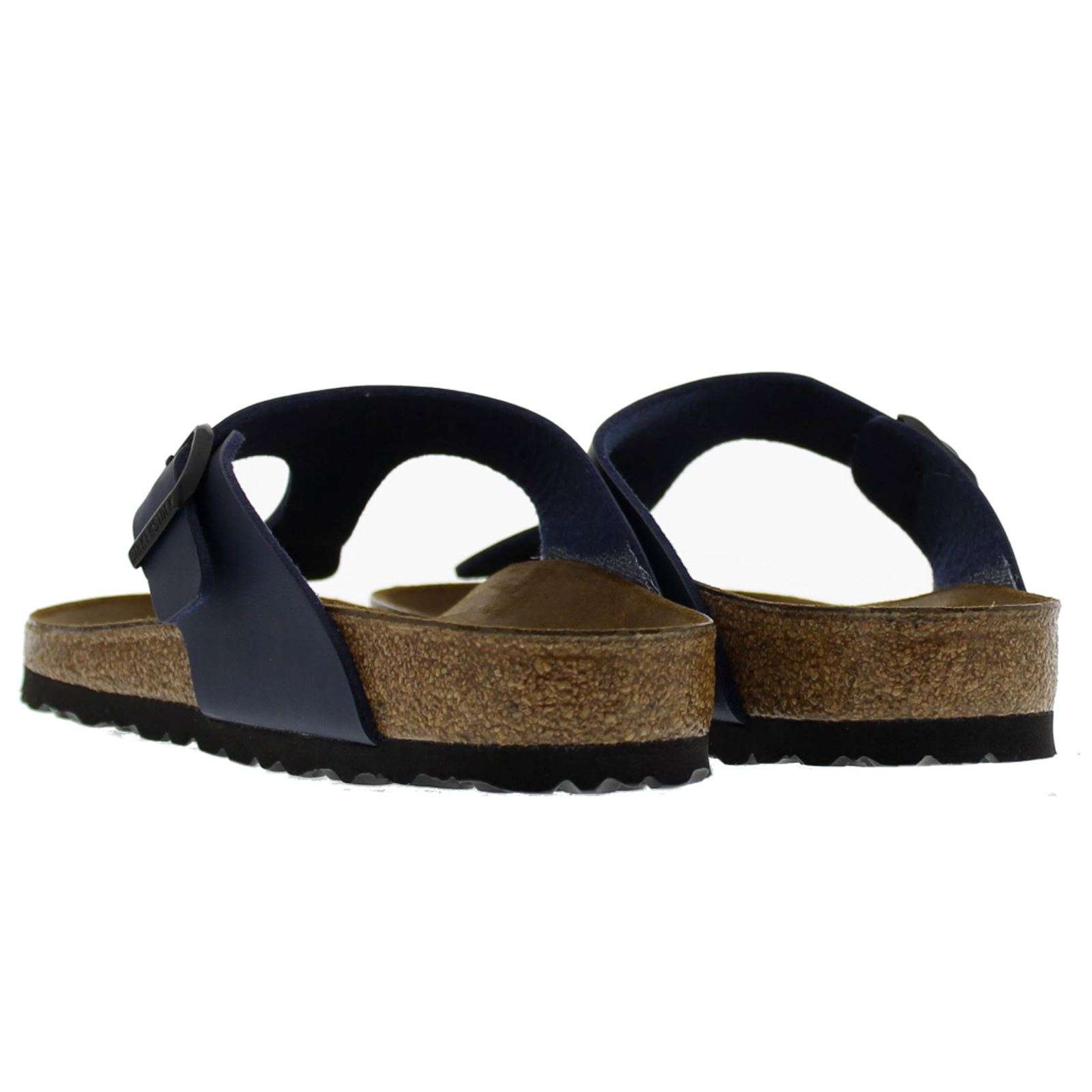 Birkenstock Gizeh Blue Mens Sandals#color_blue