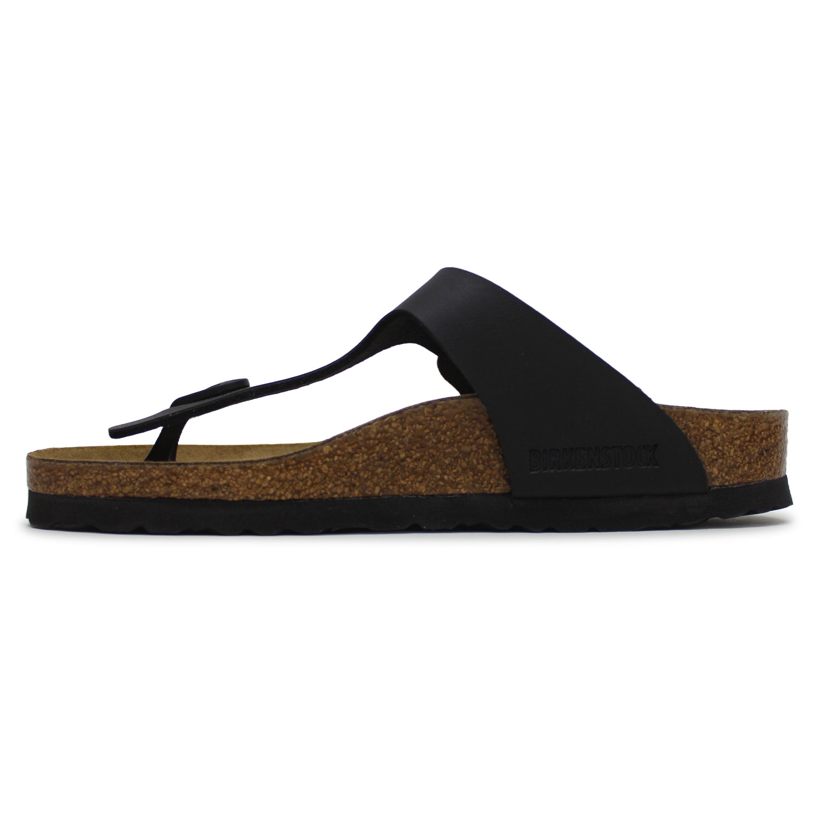 Birkenstock Gizeh Black Womens Sandals#color_black