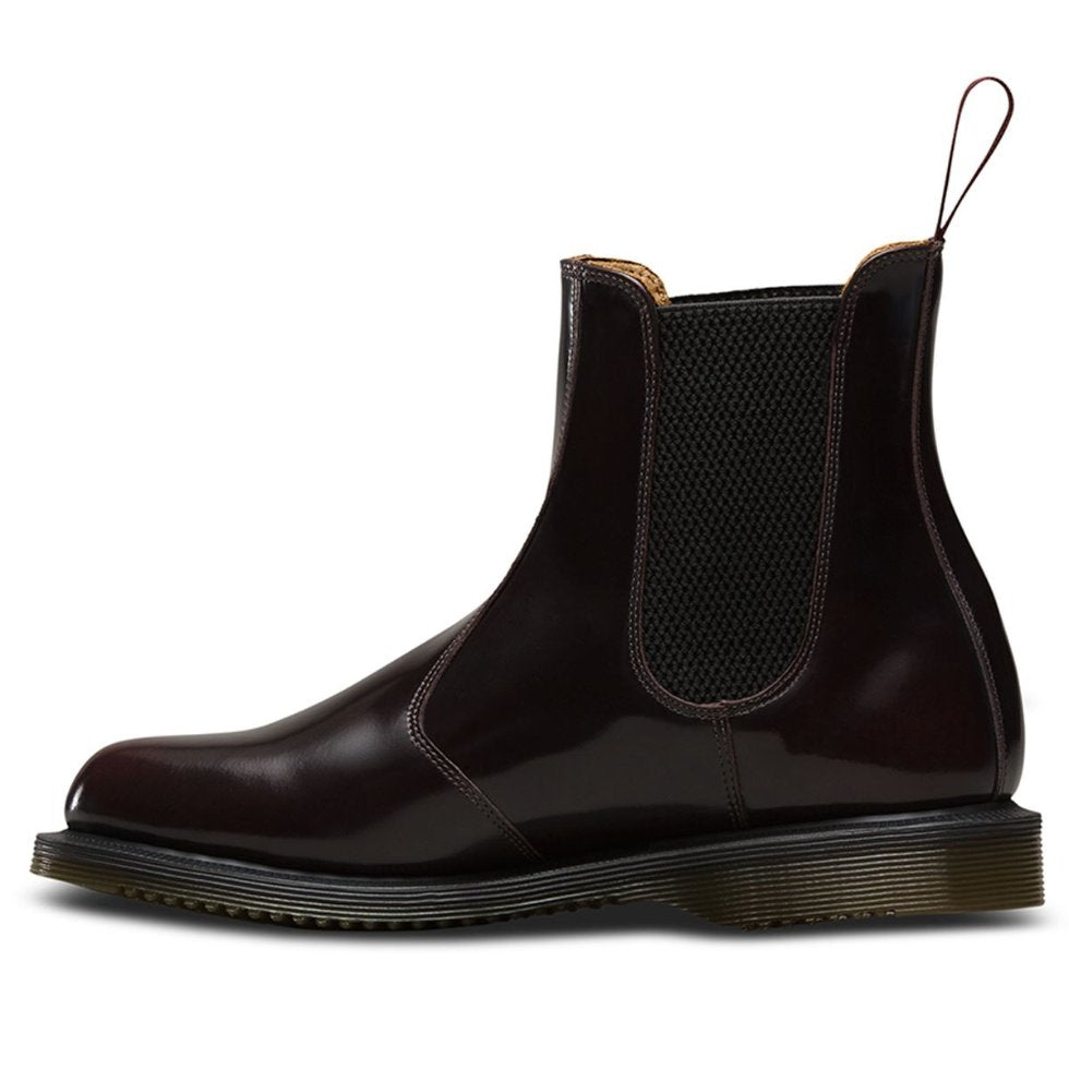 Dr. Martens Flora Arcadia Leather Women's Chelsea Boots#color_cherry