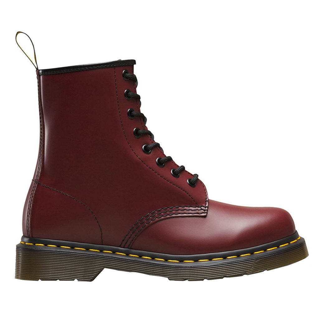 Dr. Martens 1460 Smooth Leather Unisex Boots#color_red