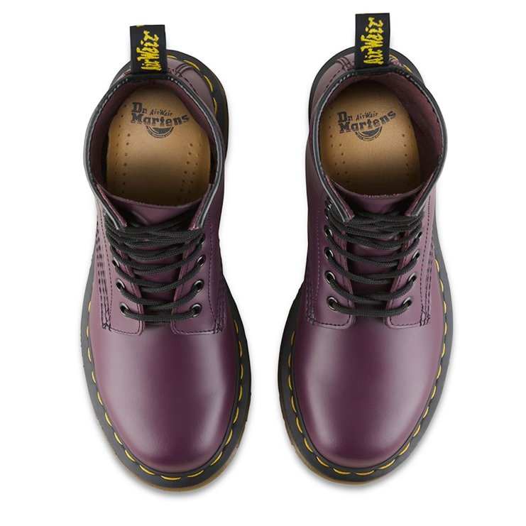 Dr. Martens 1460 Smooth Leather Women's Ankle Boots#color_purple