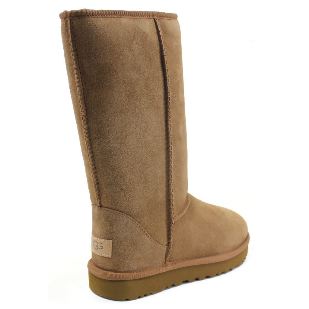 UGG Classic Tall II Suede Sheepskin Women's Snow Boots#color_brown