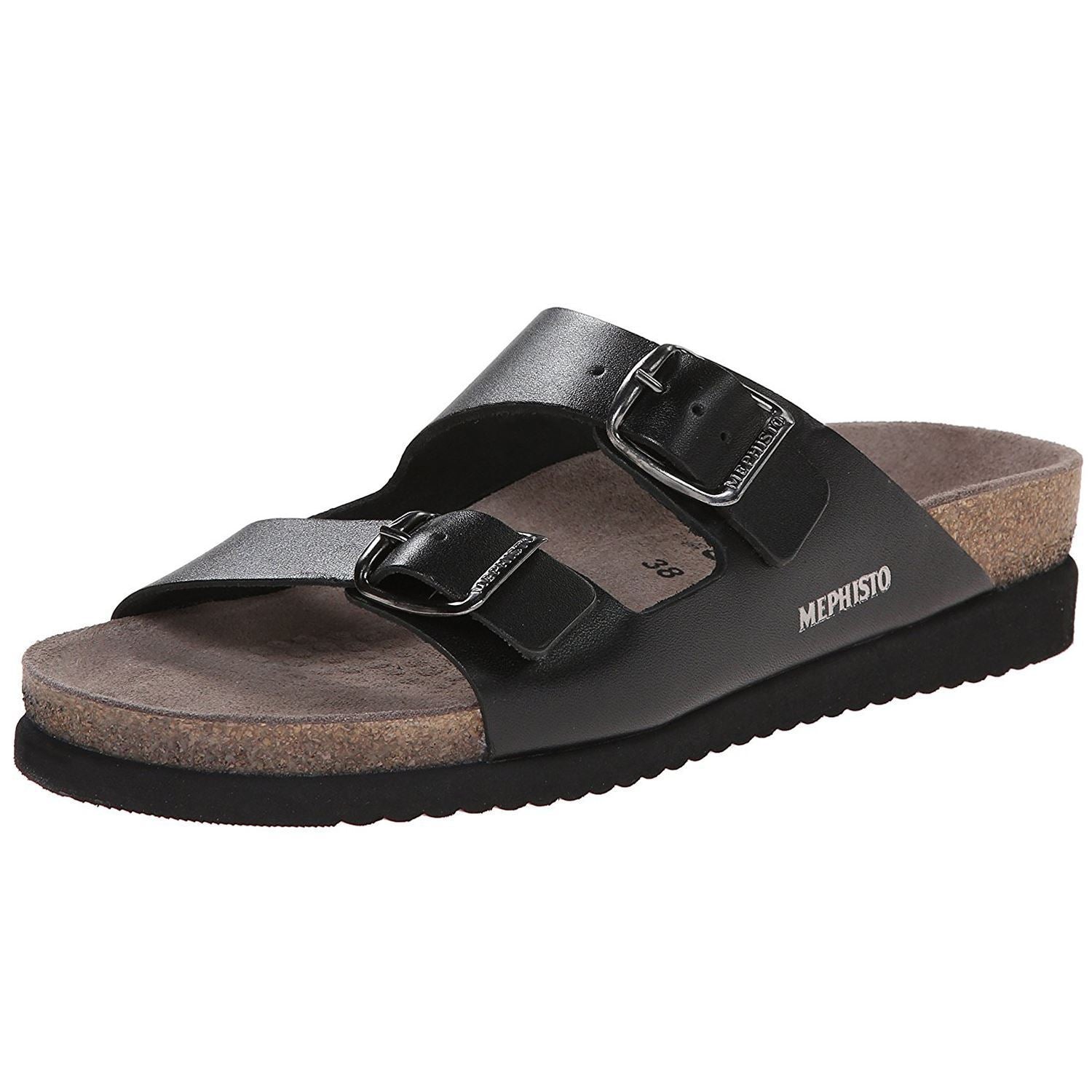 Mephisto Harmony Women's Slide Sandals#color_black