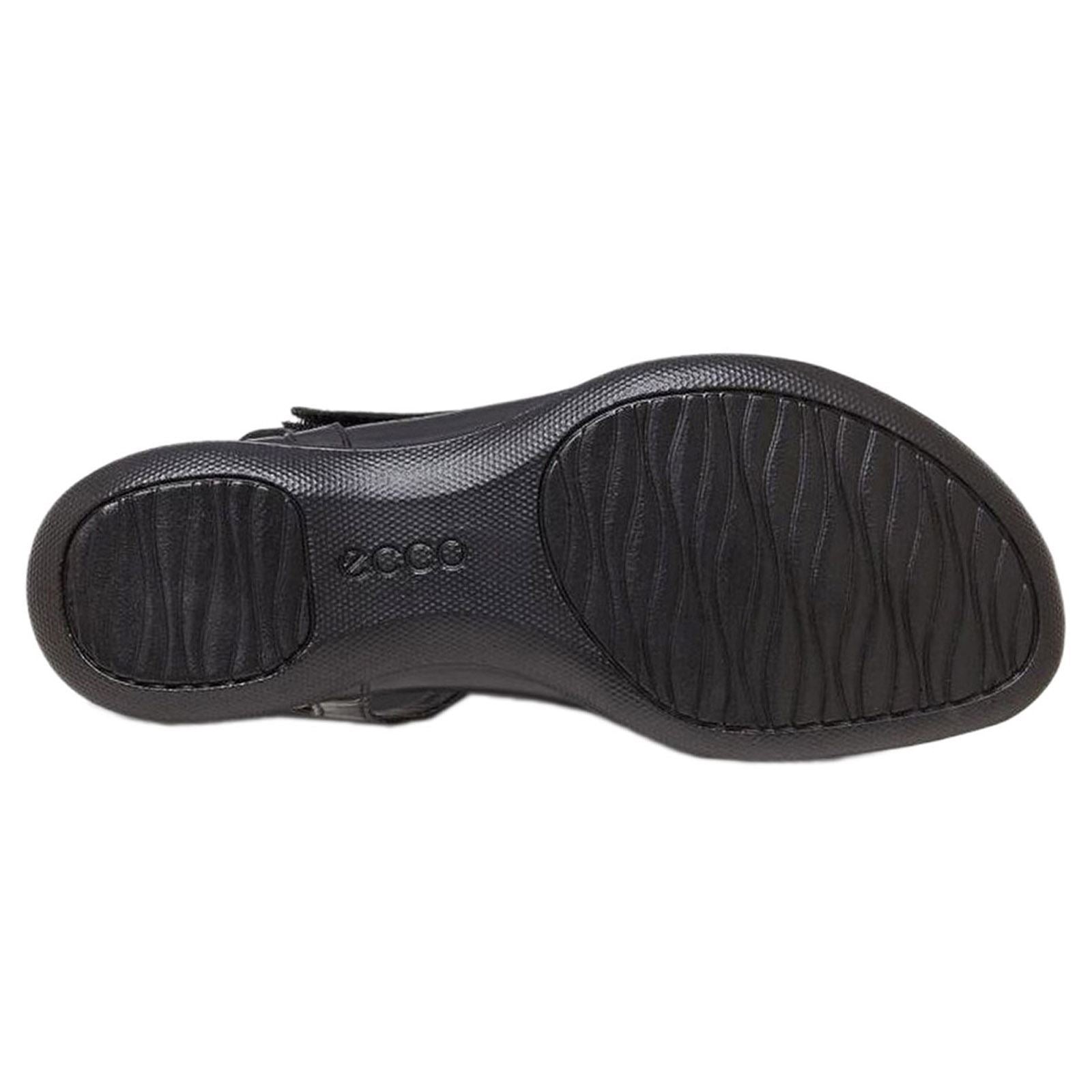 Ecco Flash Black Womens Sandals#color_black