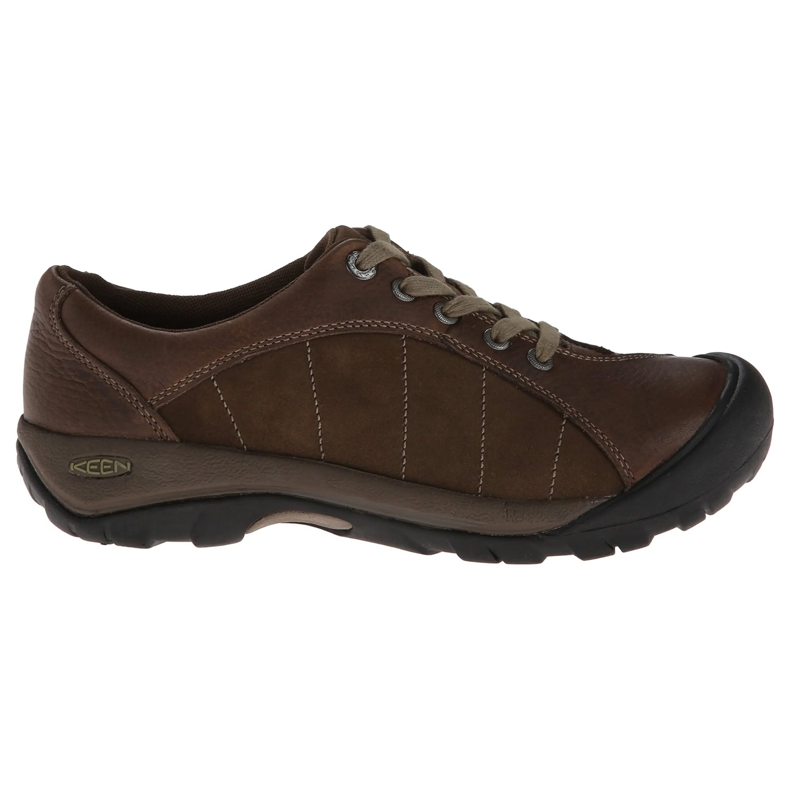 Keen Presidio Leather Women's Casual Trainers#color_cascade/shitake