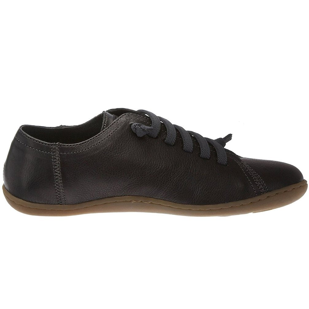 Camper Peu Calfskin Leather Women's Barefoot Trainers#color_black