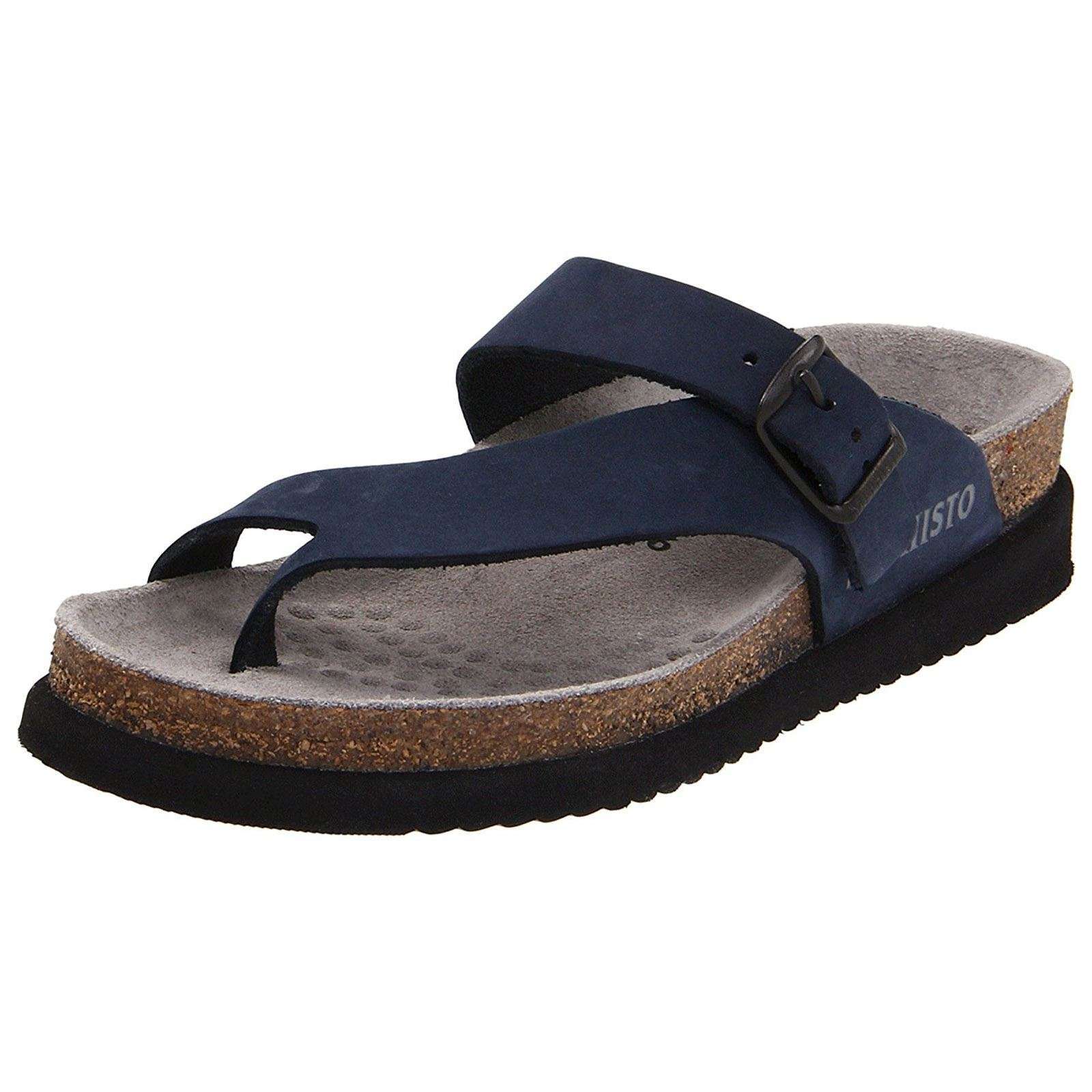 Mephisto Helen Navy Womens Sandals#color_navy