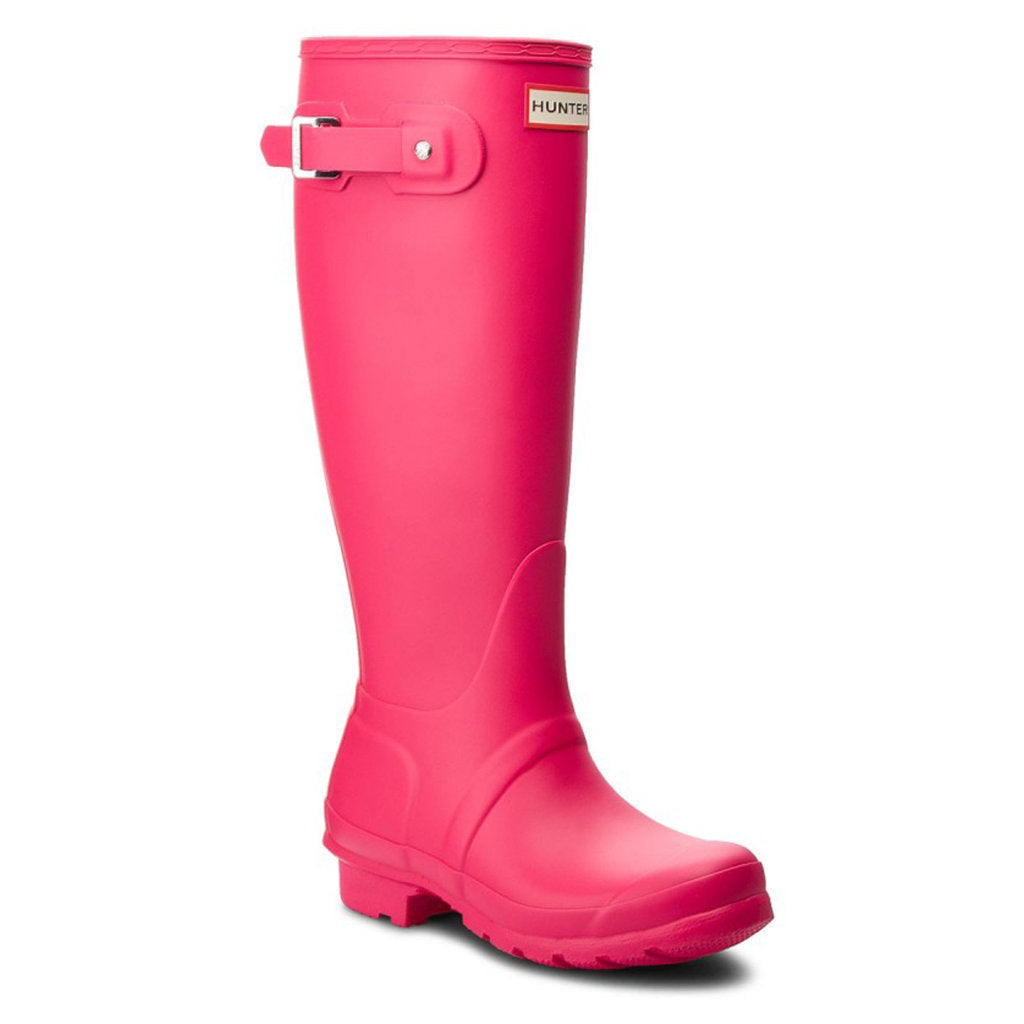 Hunter Original Tall Rubber Womens Boots#color_bright pink