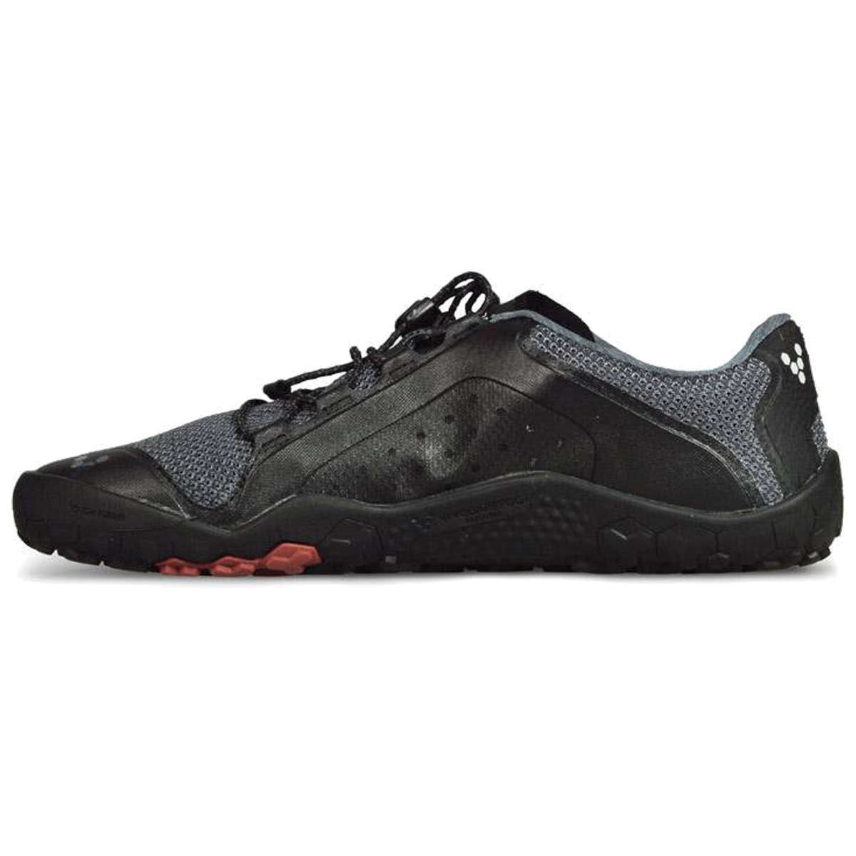 Vivobarefoot Primus Trail Firm Ground Black Charcoal Womens Trainers#color_black charcoal